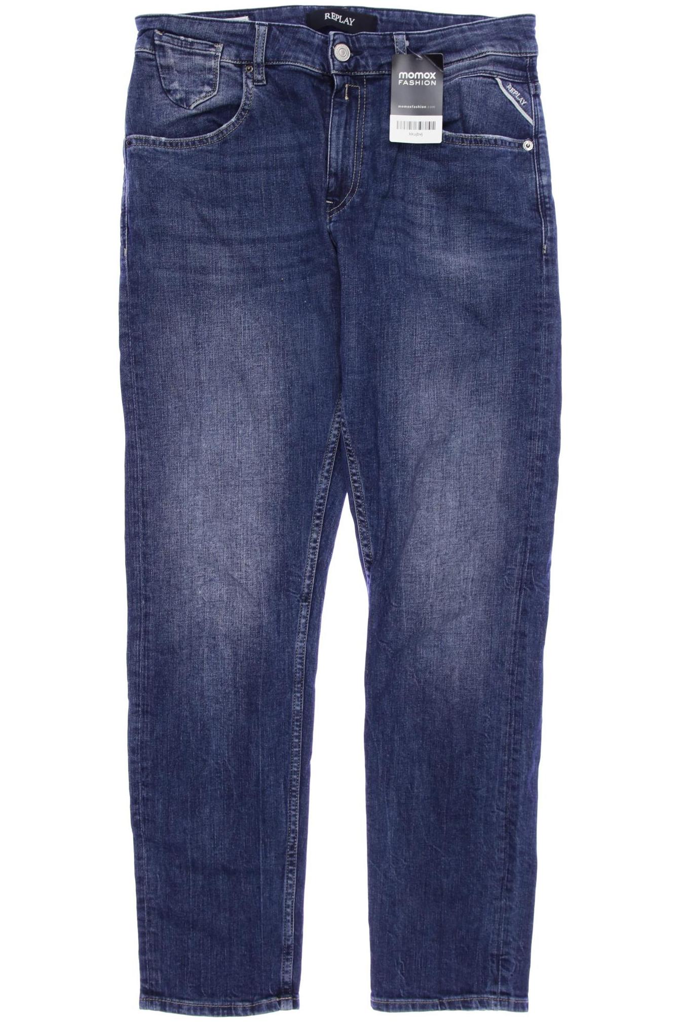 

Replay Damen Jeans, marineblau, Gr. 27