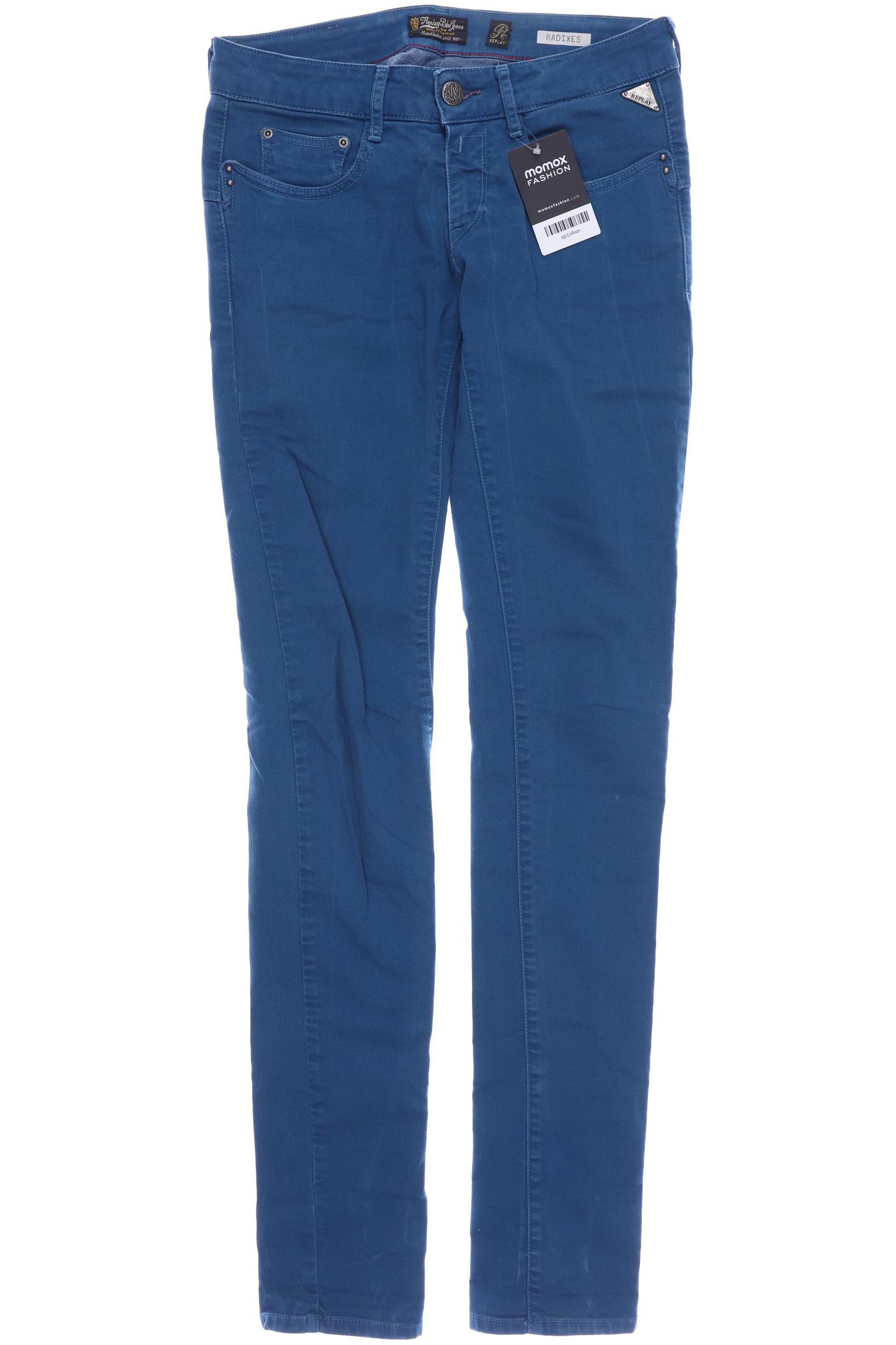 

Replay Damen Jeans, blau, Gr. 27