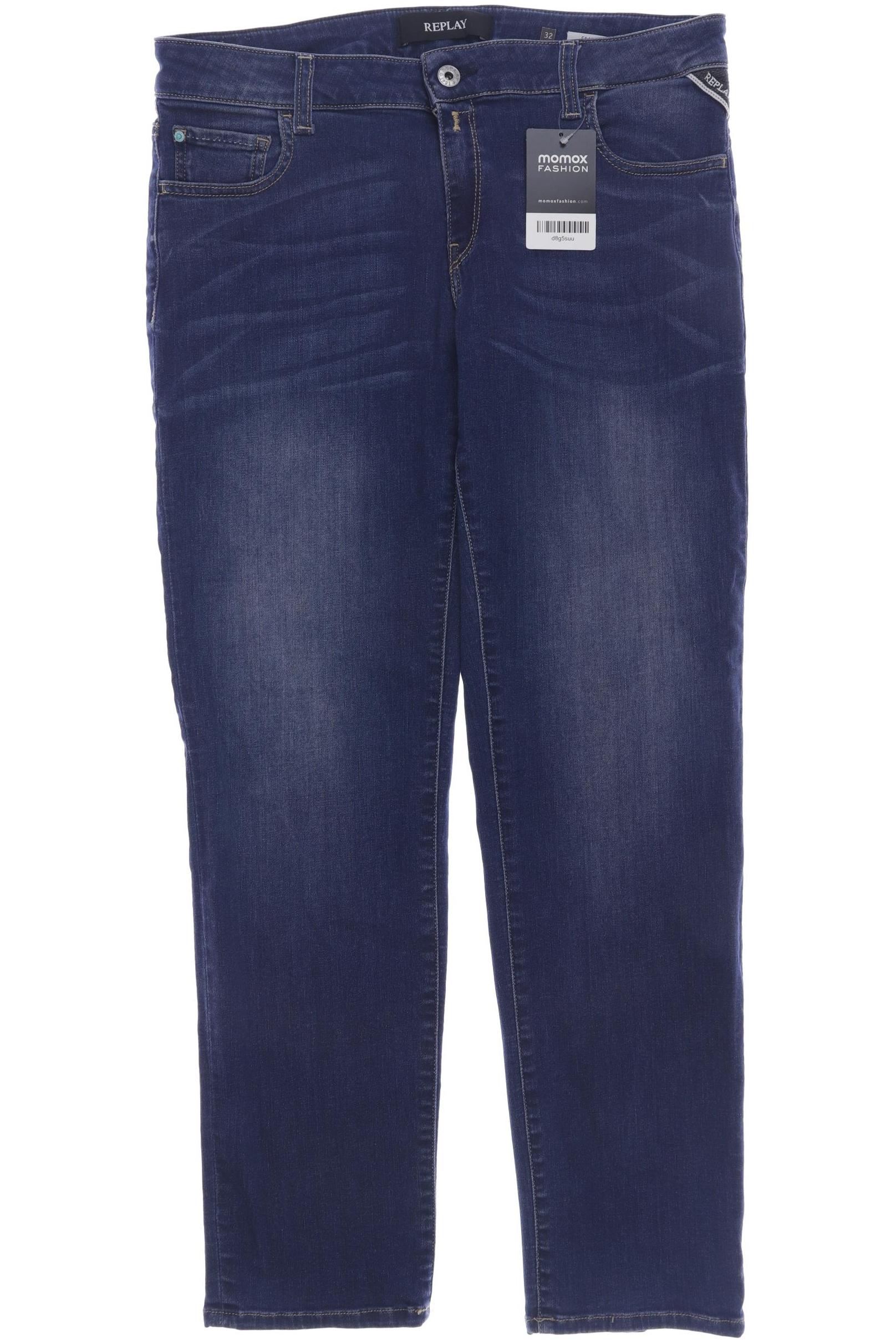 

Replay Damen Jeans, marineblau, Gr. 32