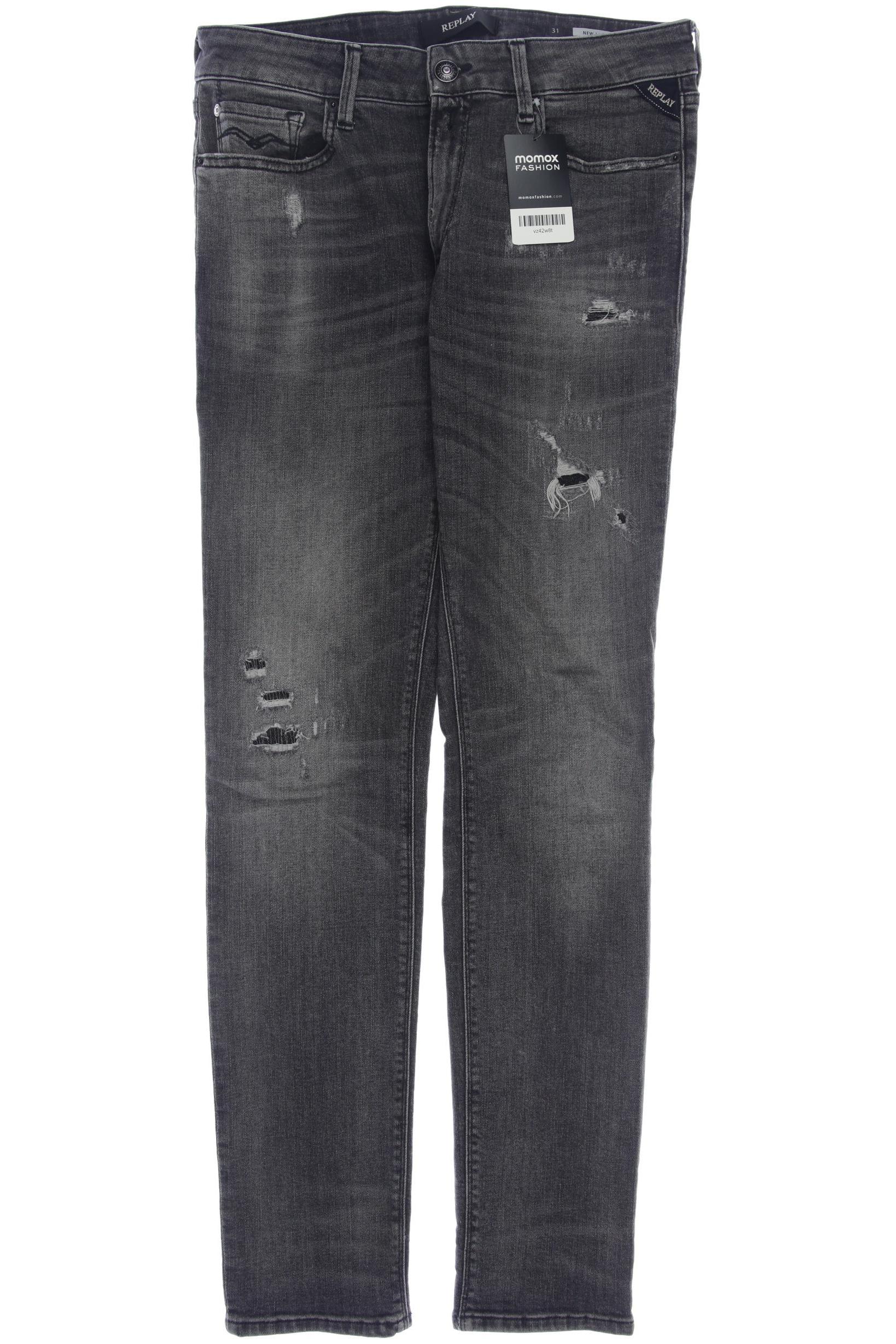 

Replay Damen Jeans, grau, Gr. 31