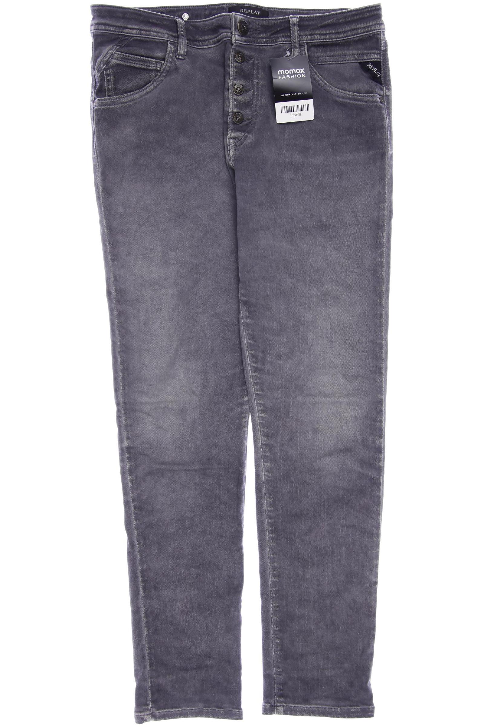 

Replay Damen Jeans, grau, Gr. 26