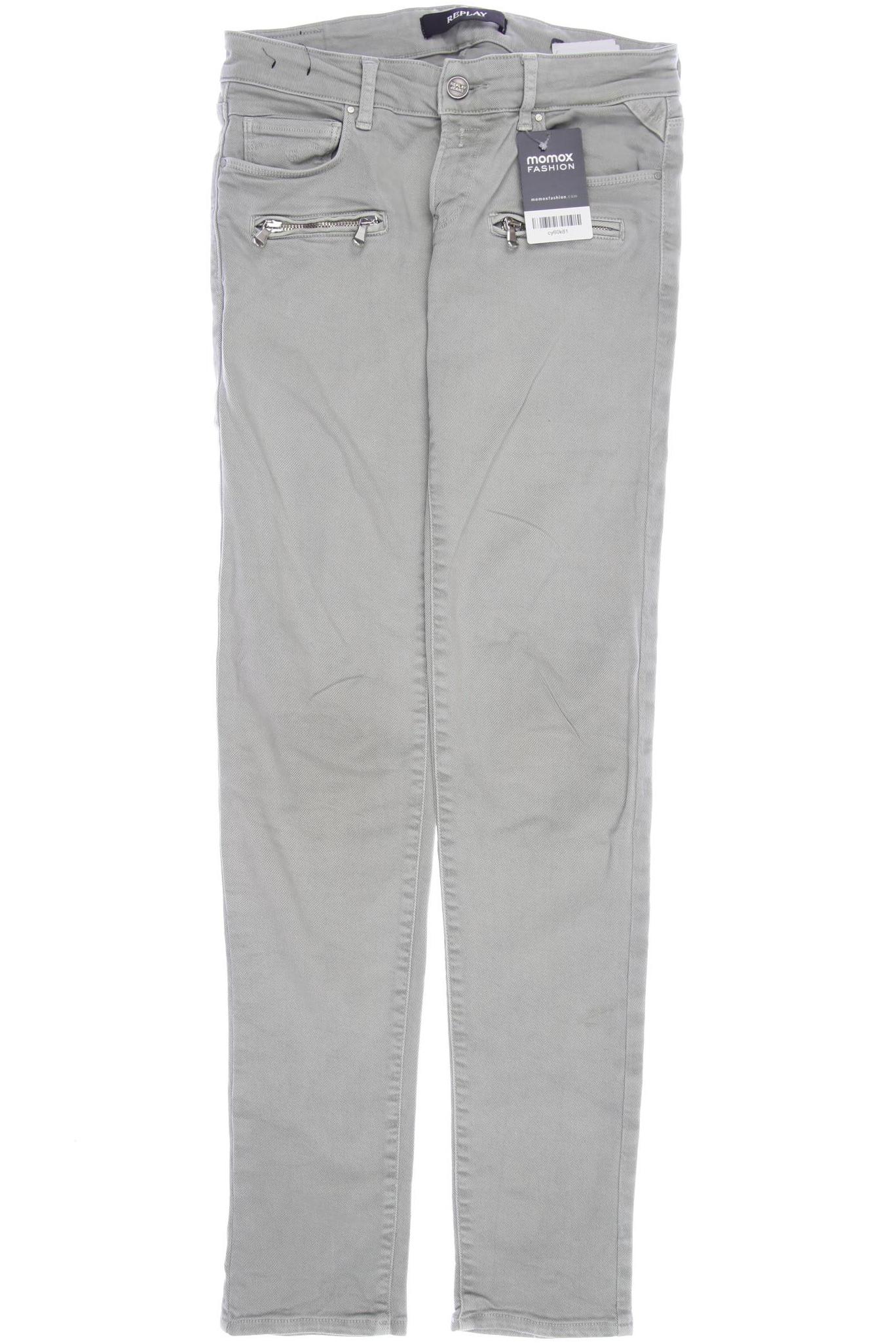 

Replay Damen Jeans, hellgrün, Gr. 26