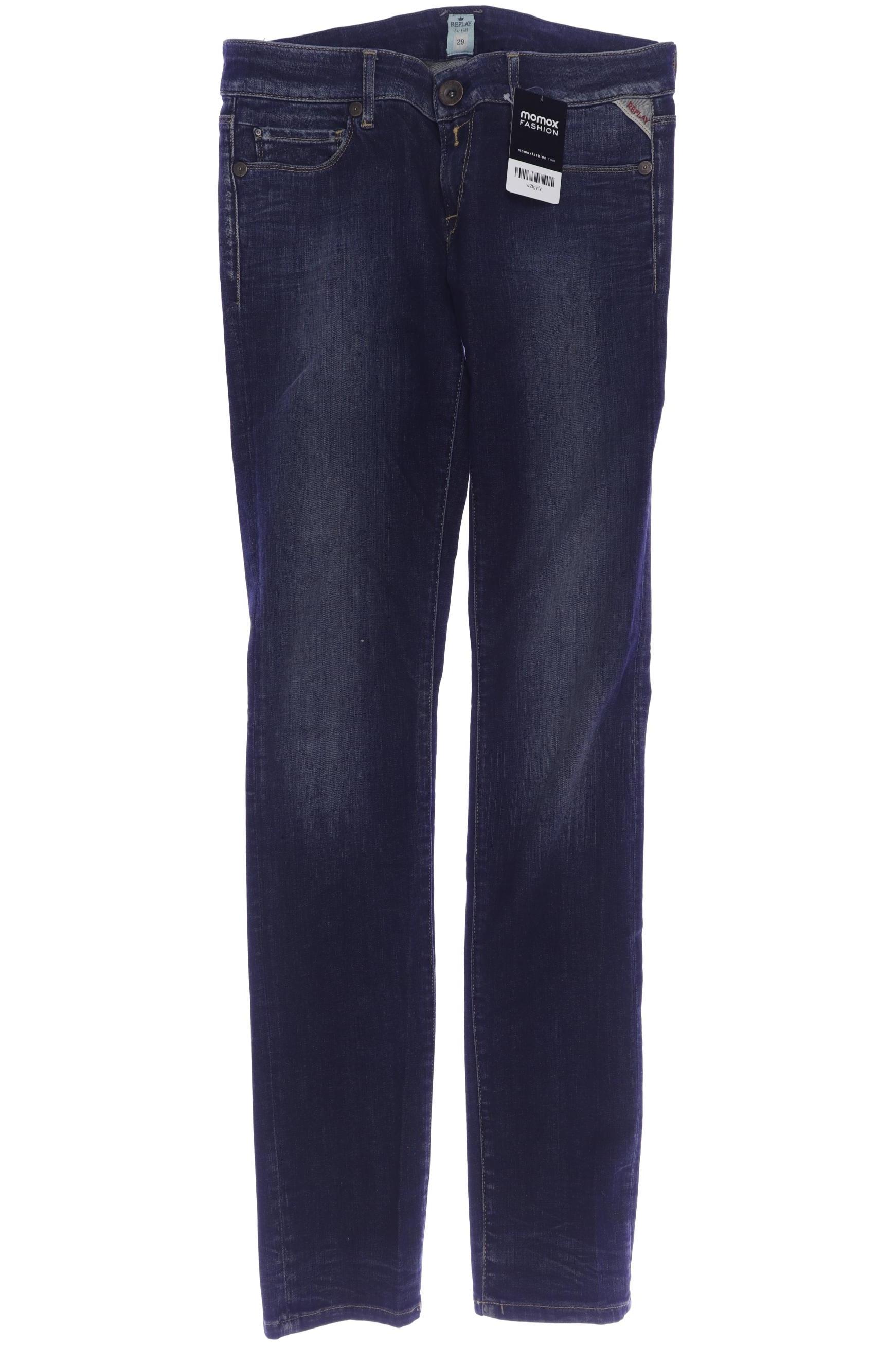 

Replay Damen Jeans, marineblau, Gr. 29