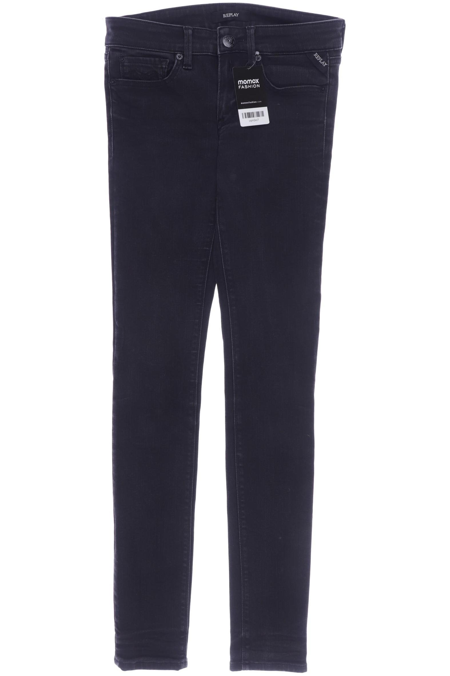 

Replay Damen Jeans, schwarz