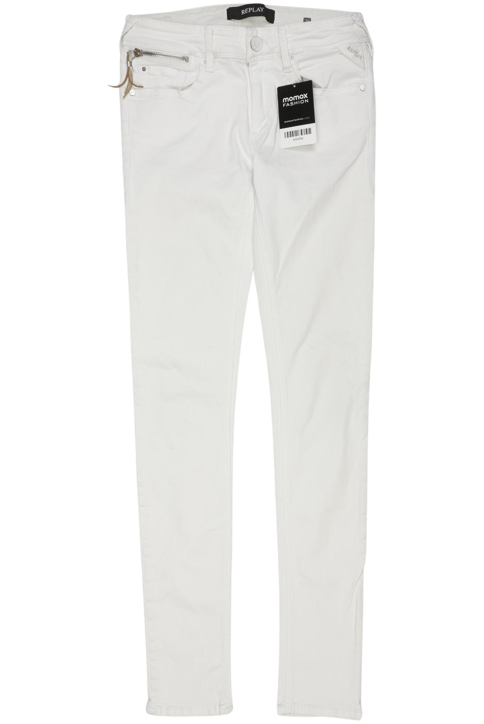 

Replay Damen Jeans, weiß, Gr. 25