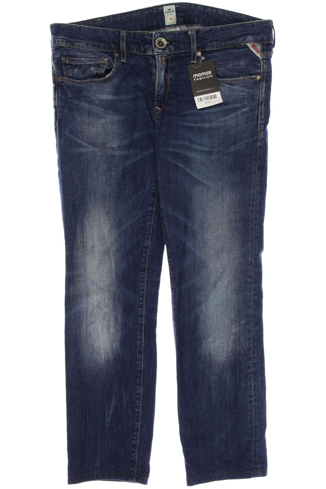 

Replay Damen Jeans, blau, Gr. 31
