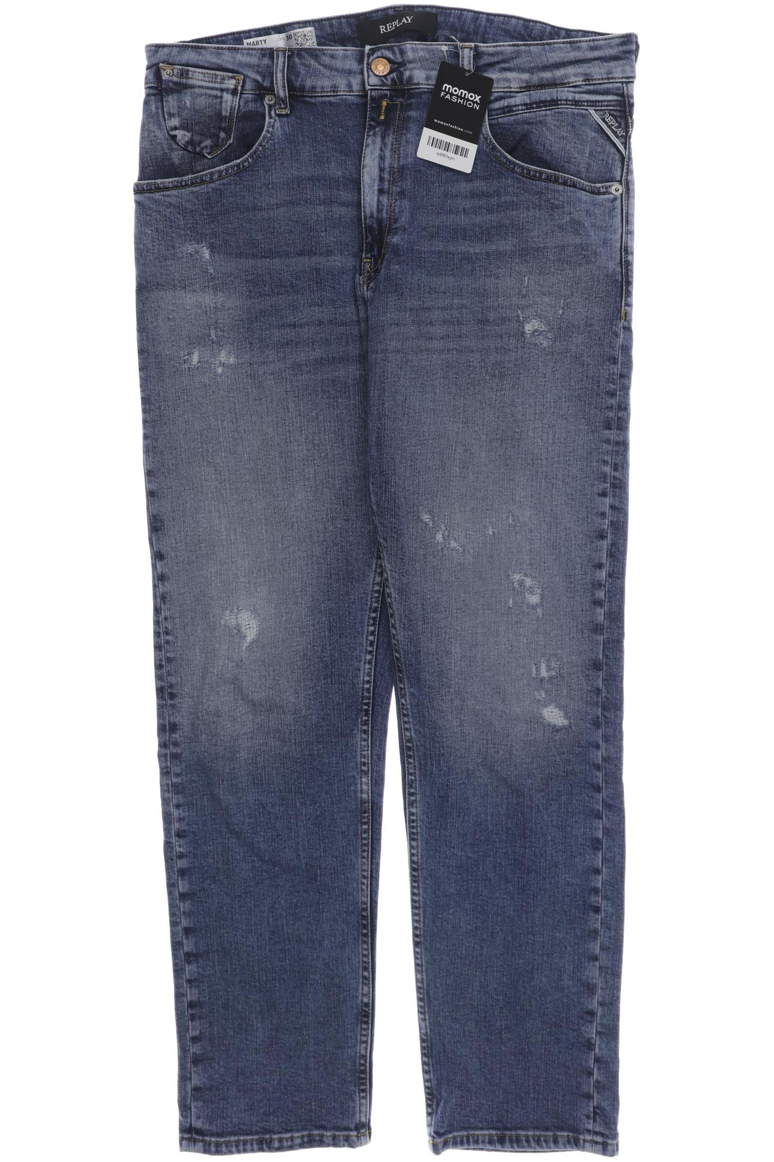 

Replay Damen Jeans, blau