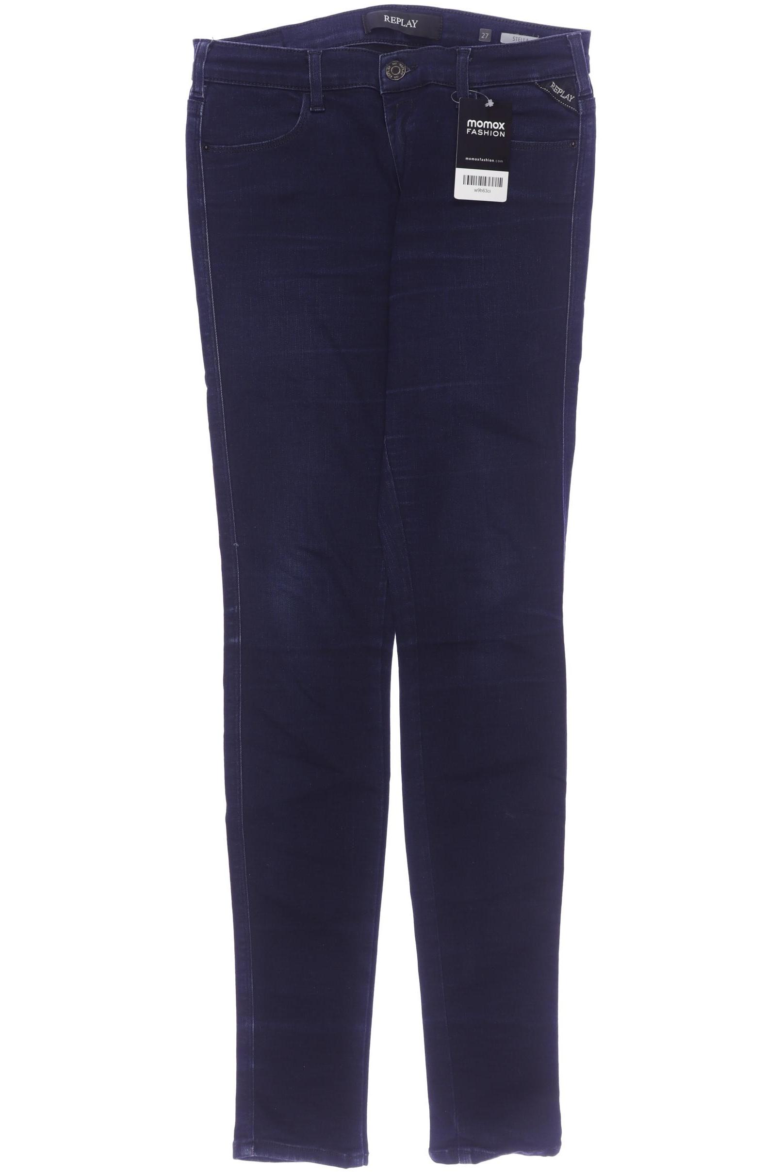 

Replay Damen Jeans, marineblau, Gr. 27
