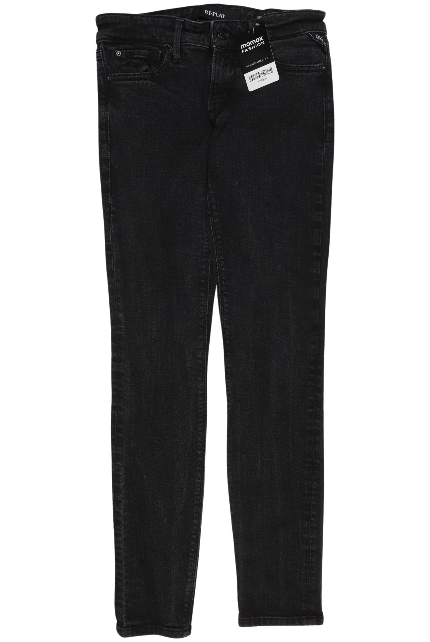 

Replay Damen Jeans, schwarz, Gr. 26