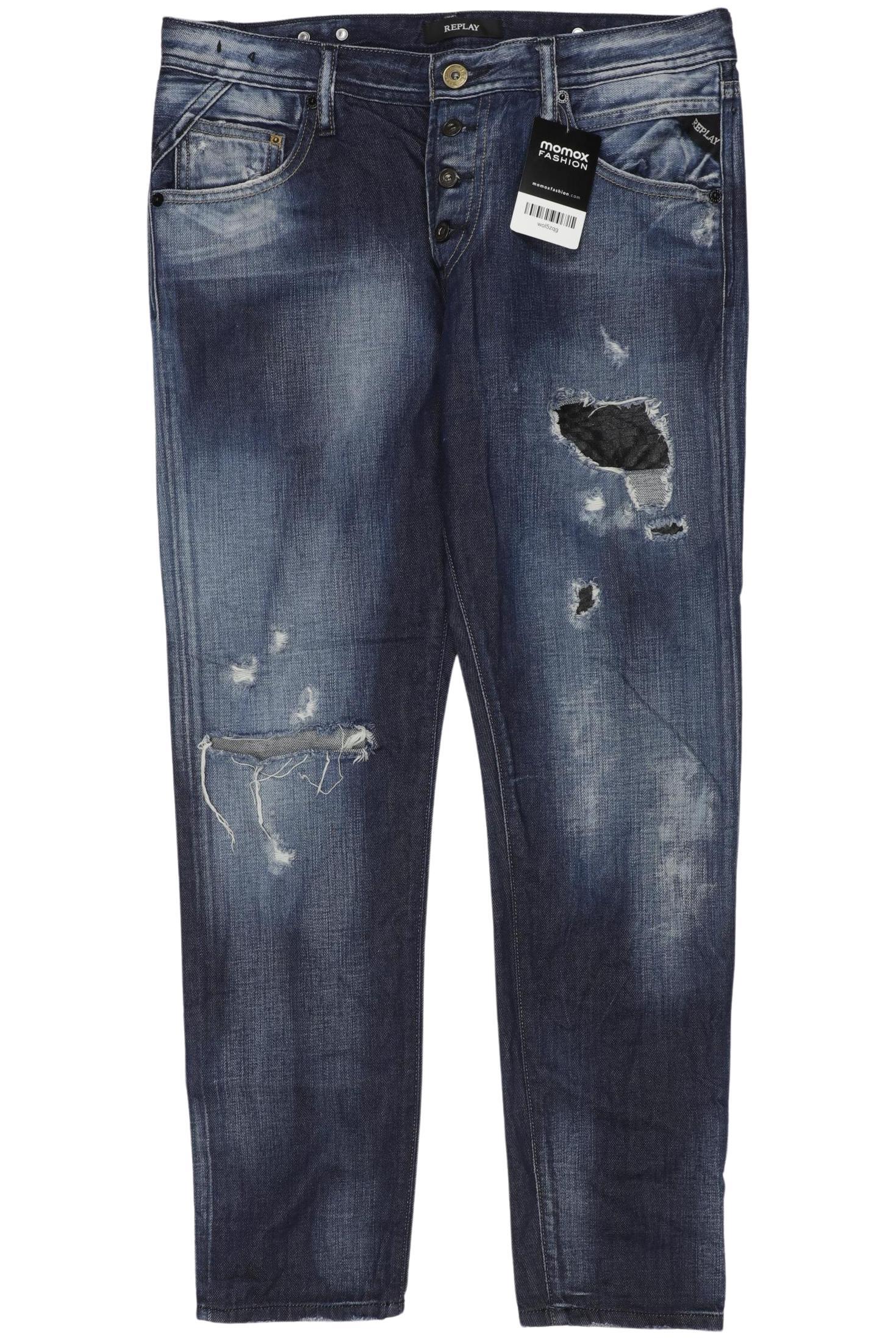 

Replay Damen Jeans, marineblau, Gr. 26