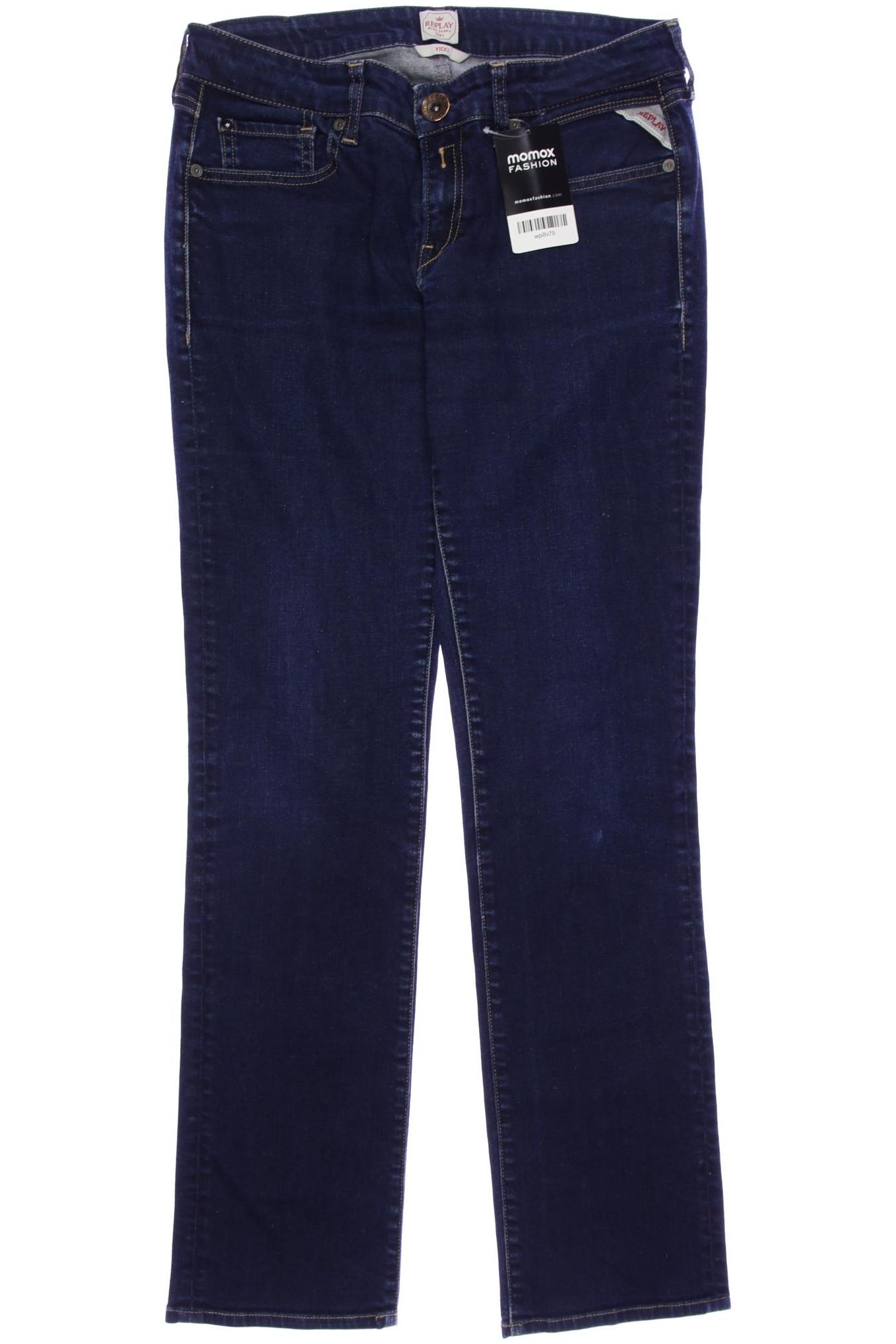 

Replay Damen Jeans, marineblau, Gr. 29