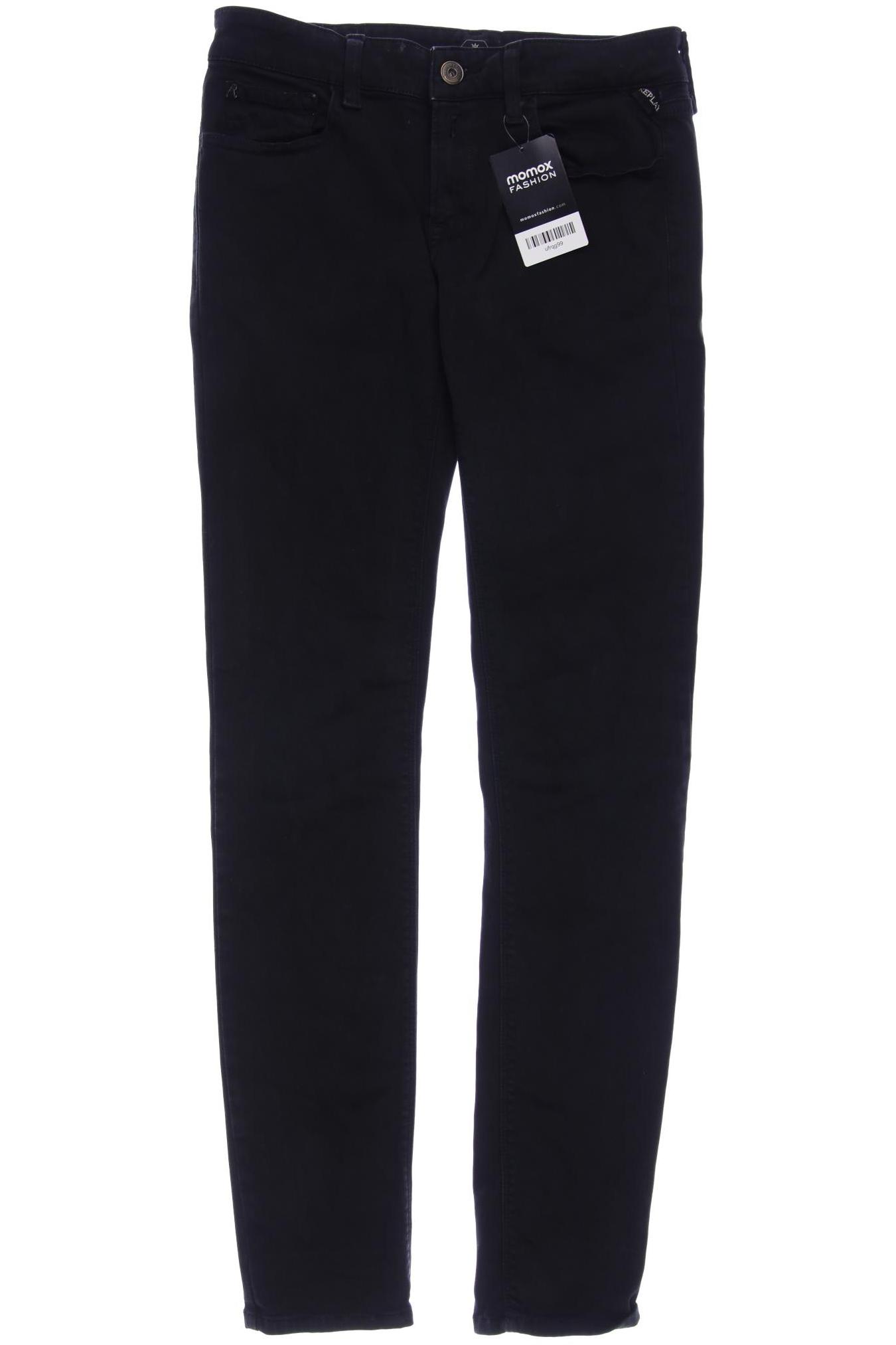 

Replay Damen Jeans, schwarz, Gr. 28