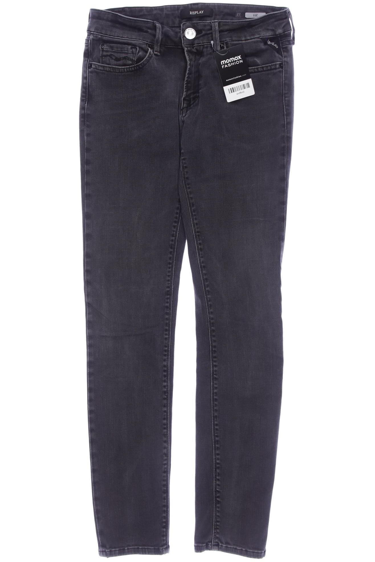 

Replay Damen Jeans, grau, Gr. 27