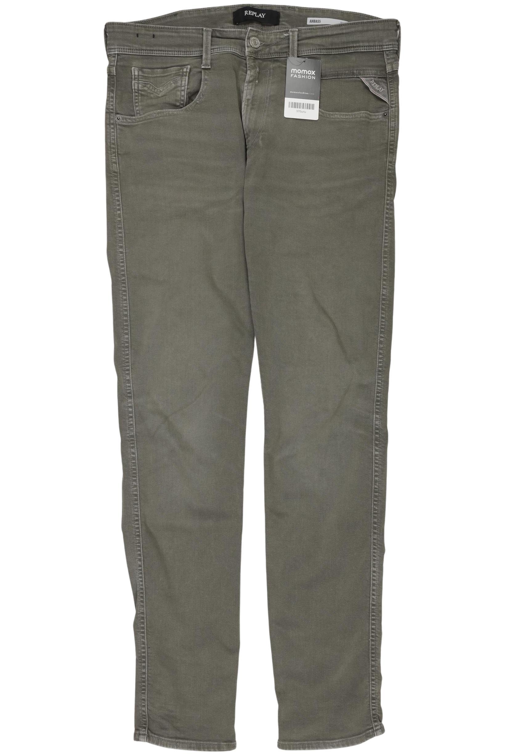 

Replay Damen Jeans, grün, Gr. 31