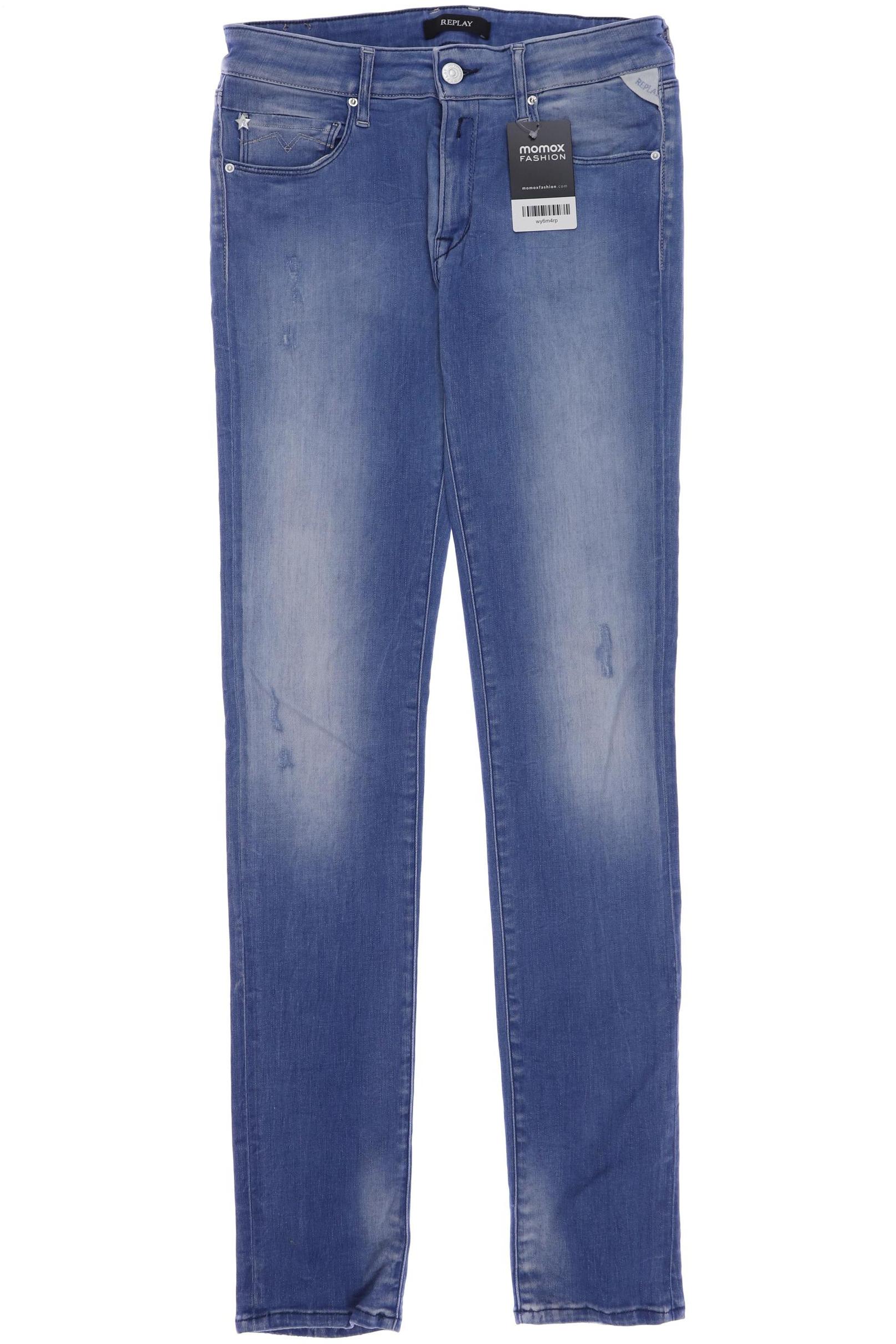 

Replay Damen Jeans, blau