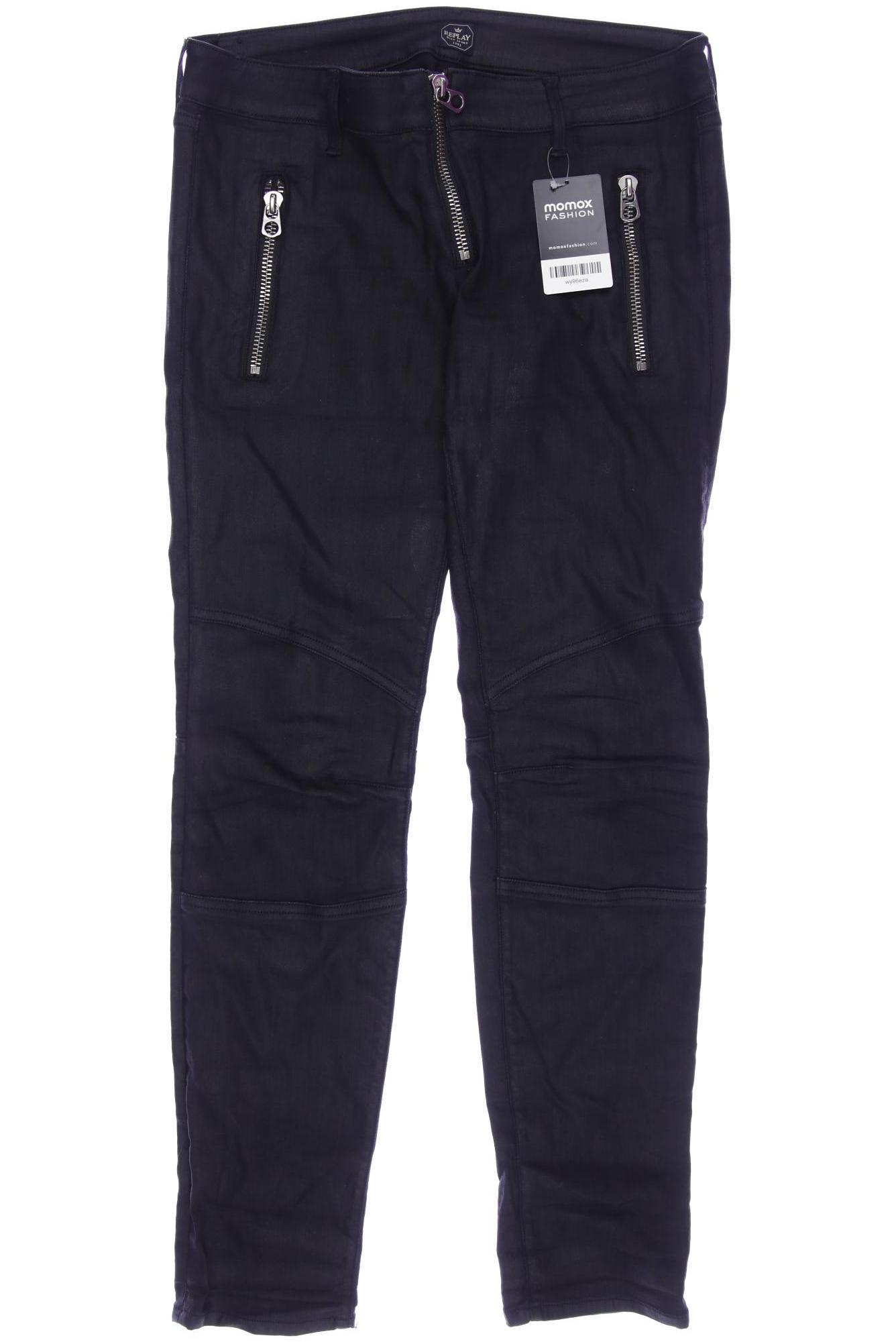 

Replay Damen Jeans, schwarz