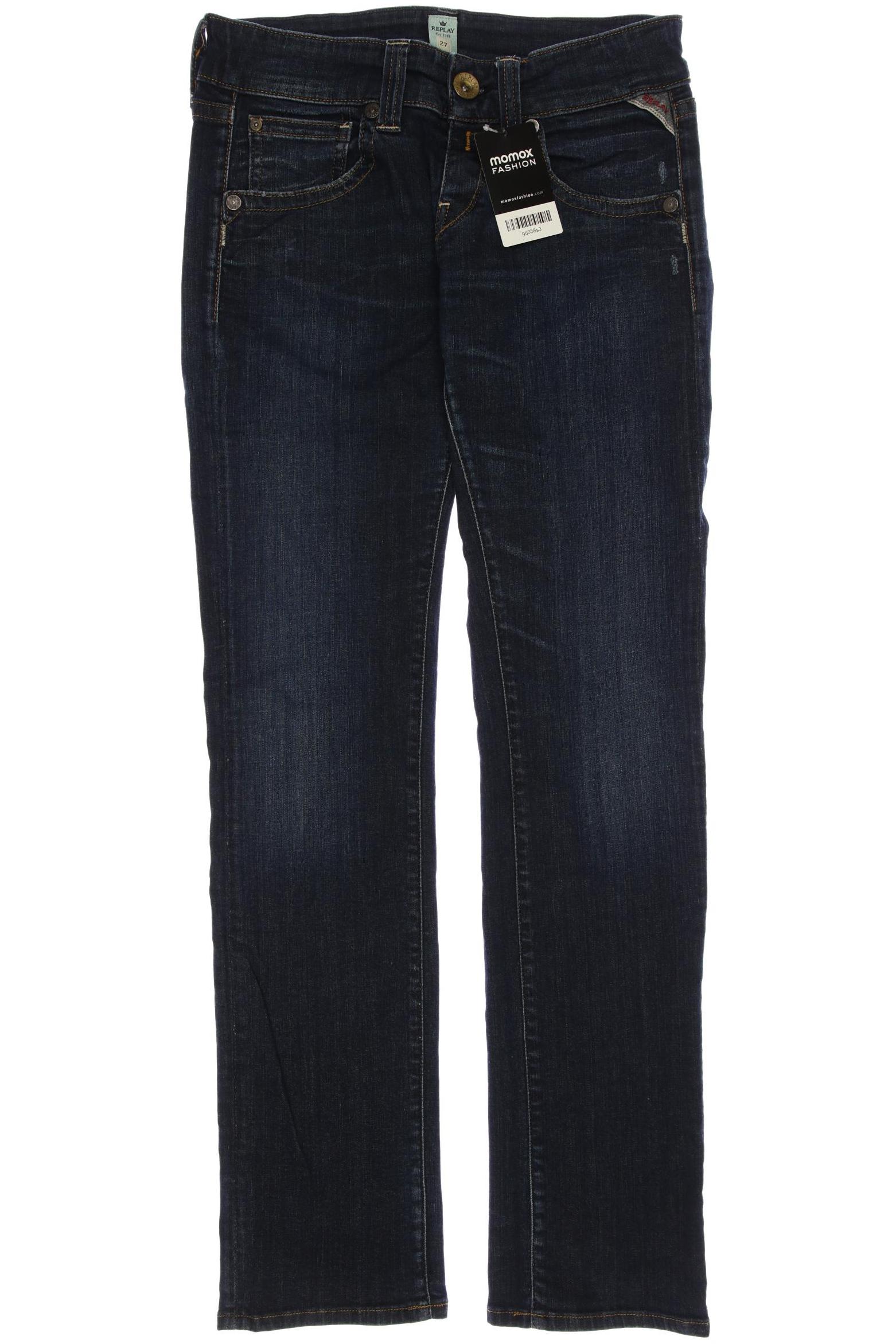 

Replay Damen Jeans, marineblau, Gr. 27