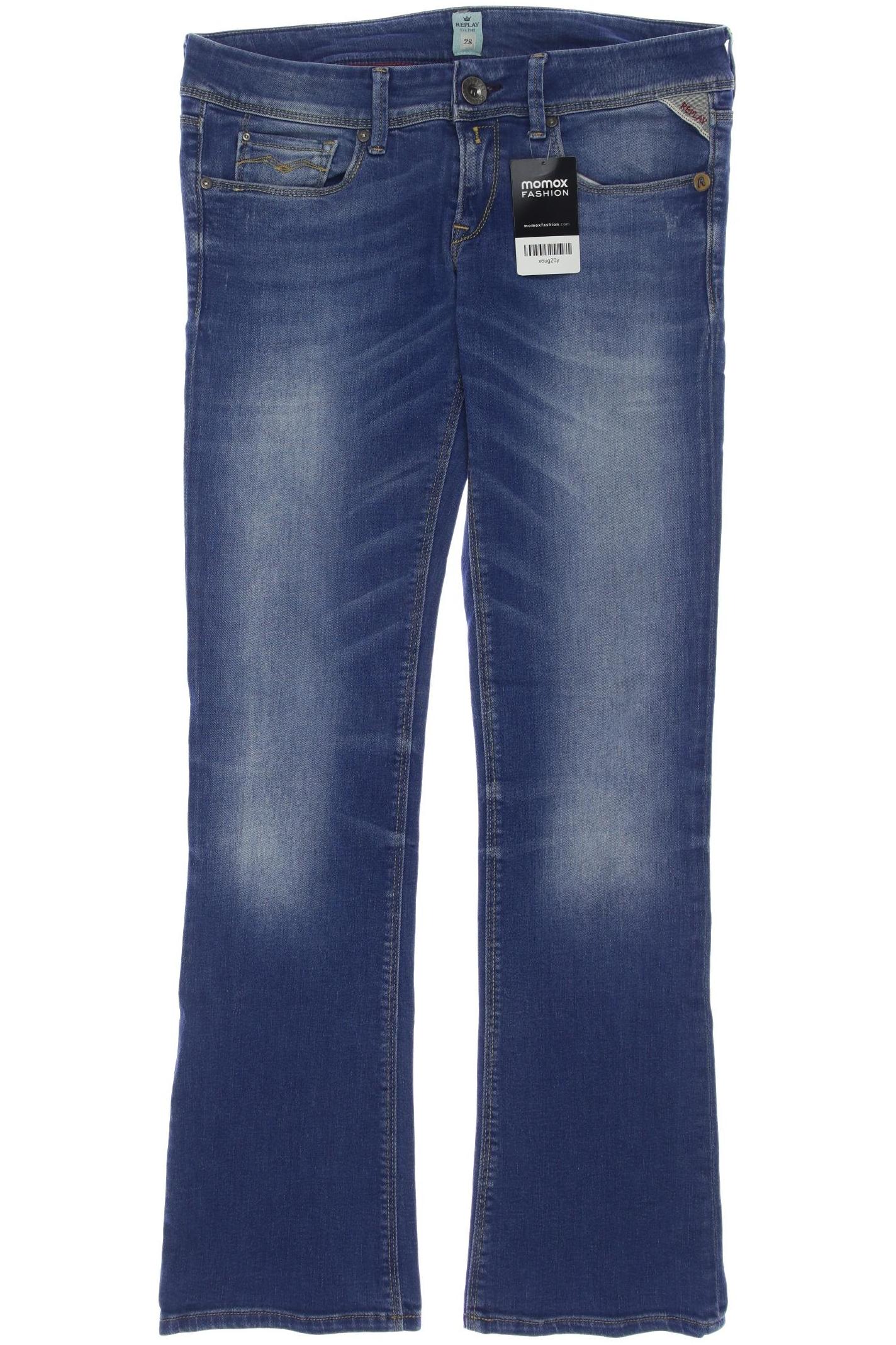 

Replay Damen Jeans, blau, Gr. 28