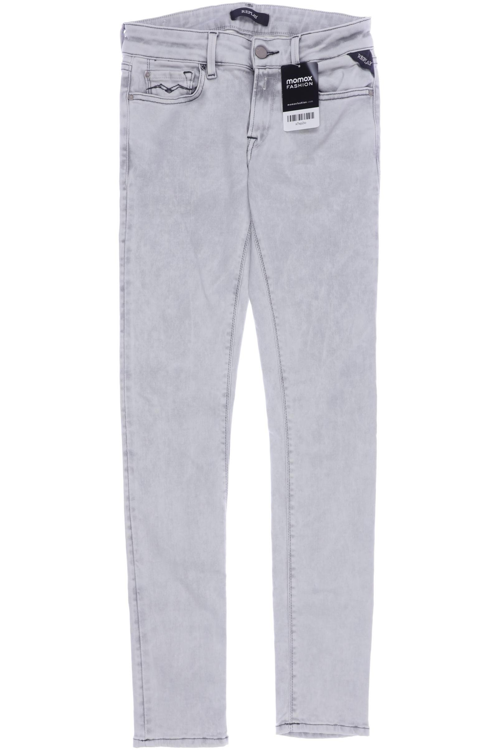 

Replay Damen Jeans, grau, Gr. 26