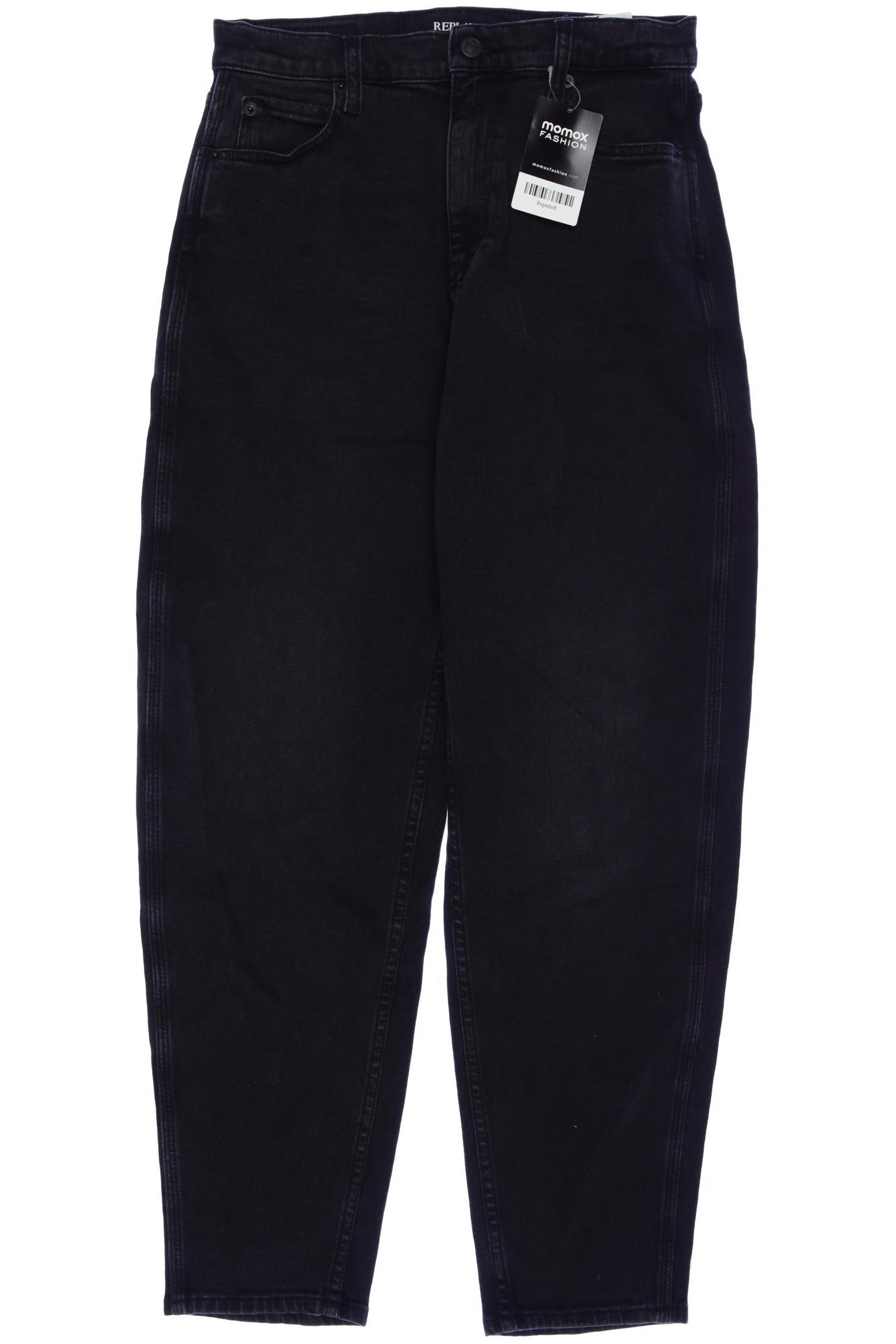 

Replay Damen Jeans, schwarz, Gr. 26