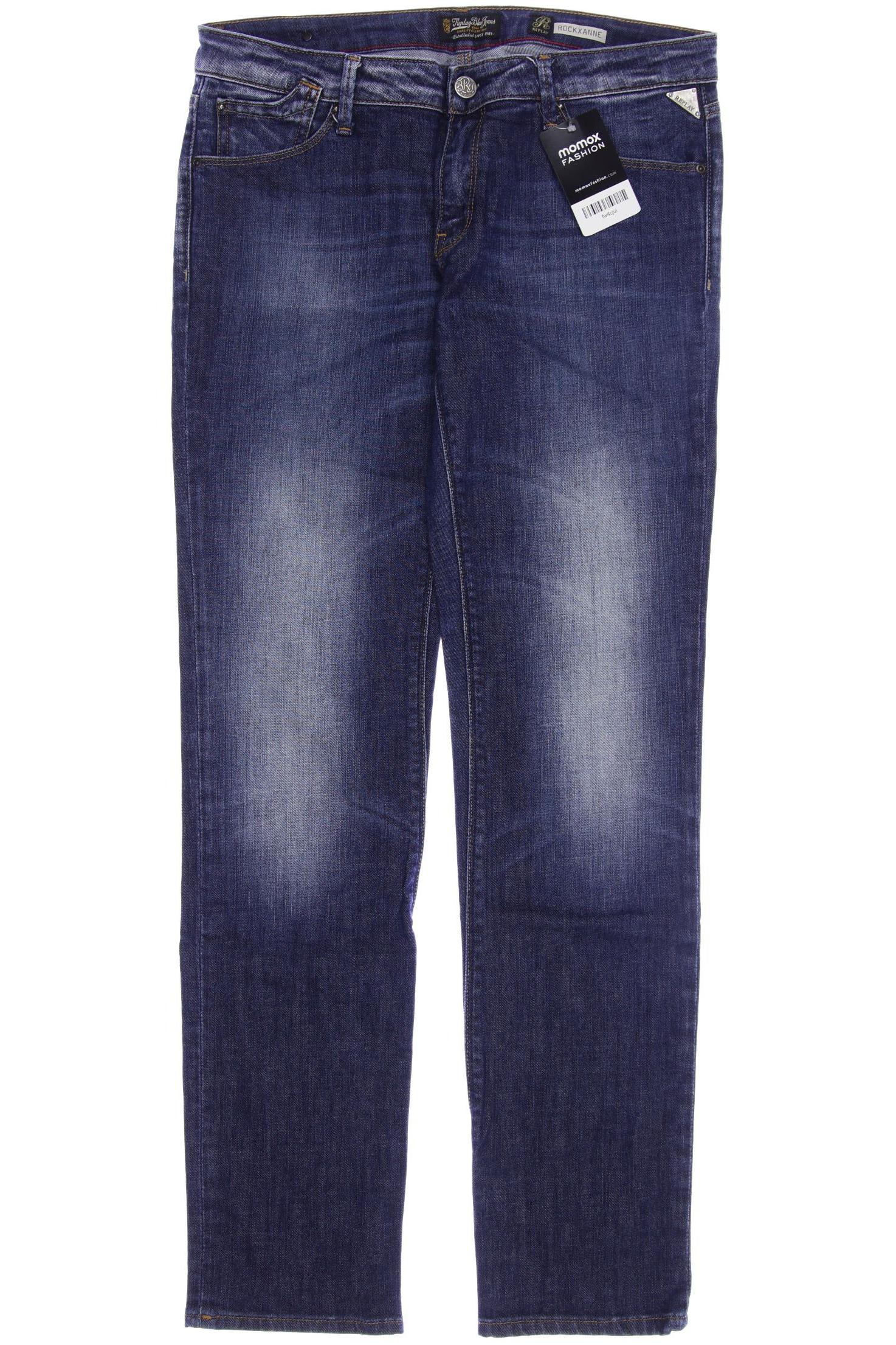 

Replay Damen Jeans, blau
