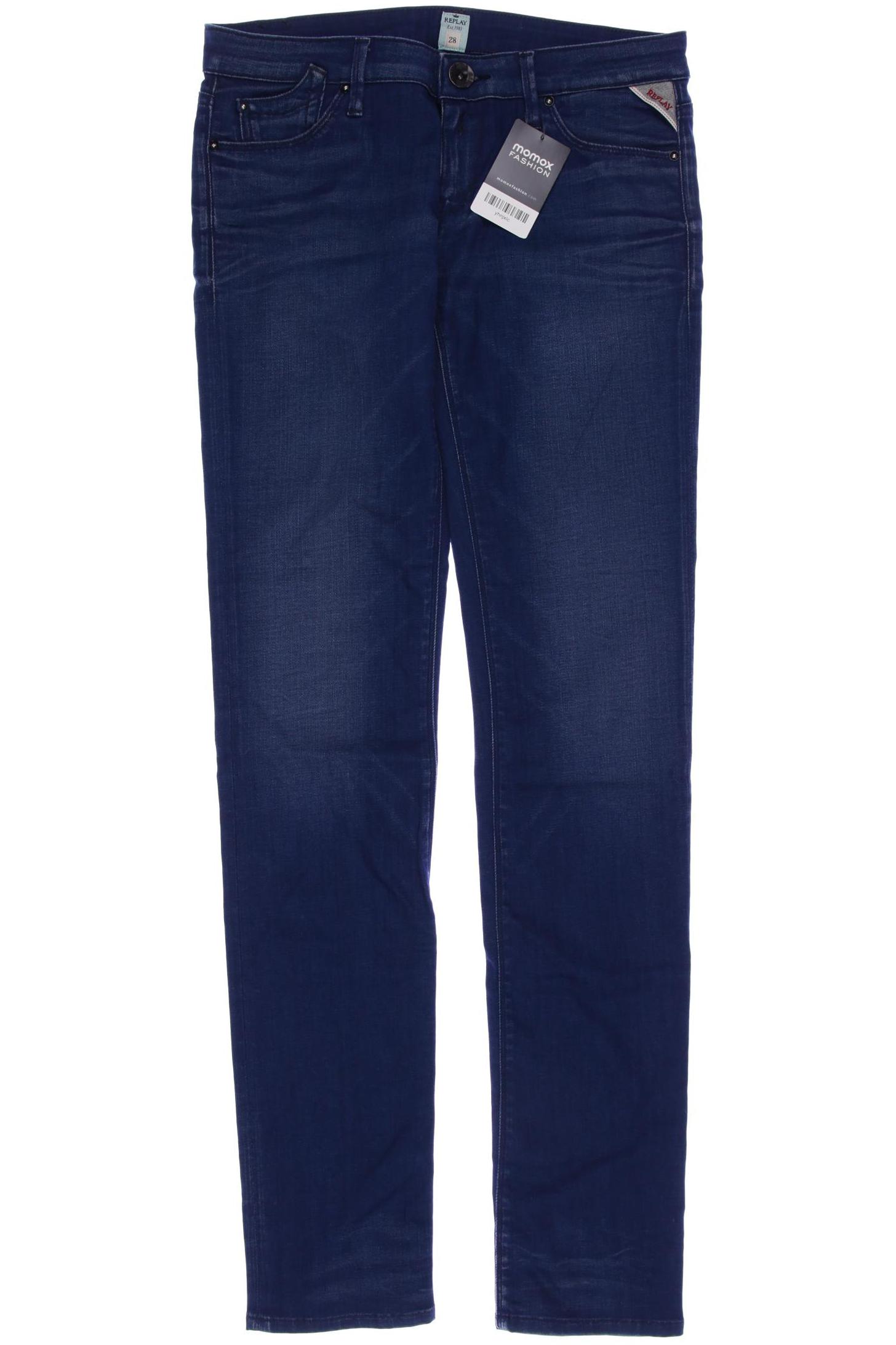 

Replay Damen Jeans, blau