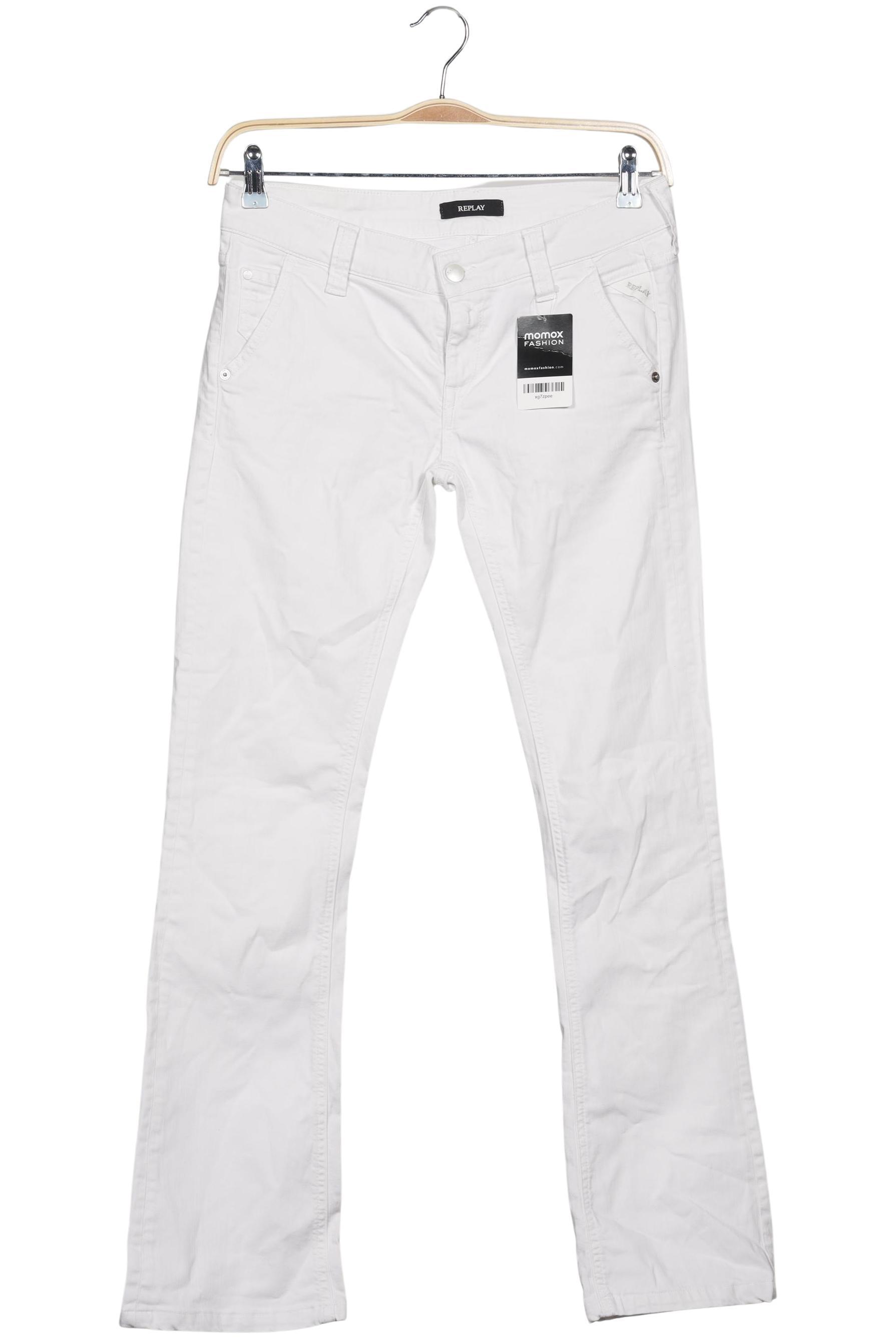 

Replay Damen Jeans, weiß, Gr. 29