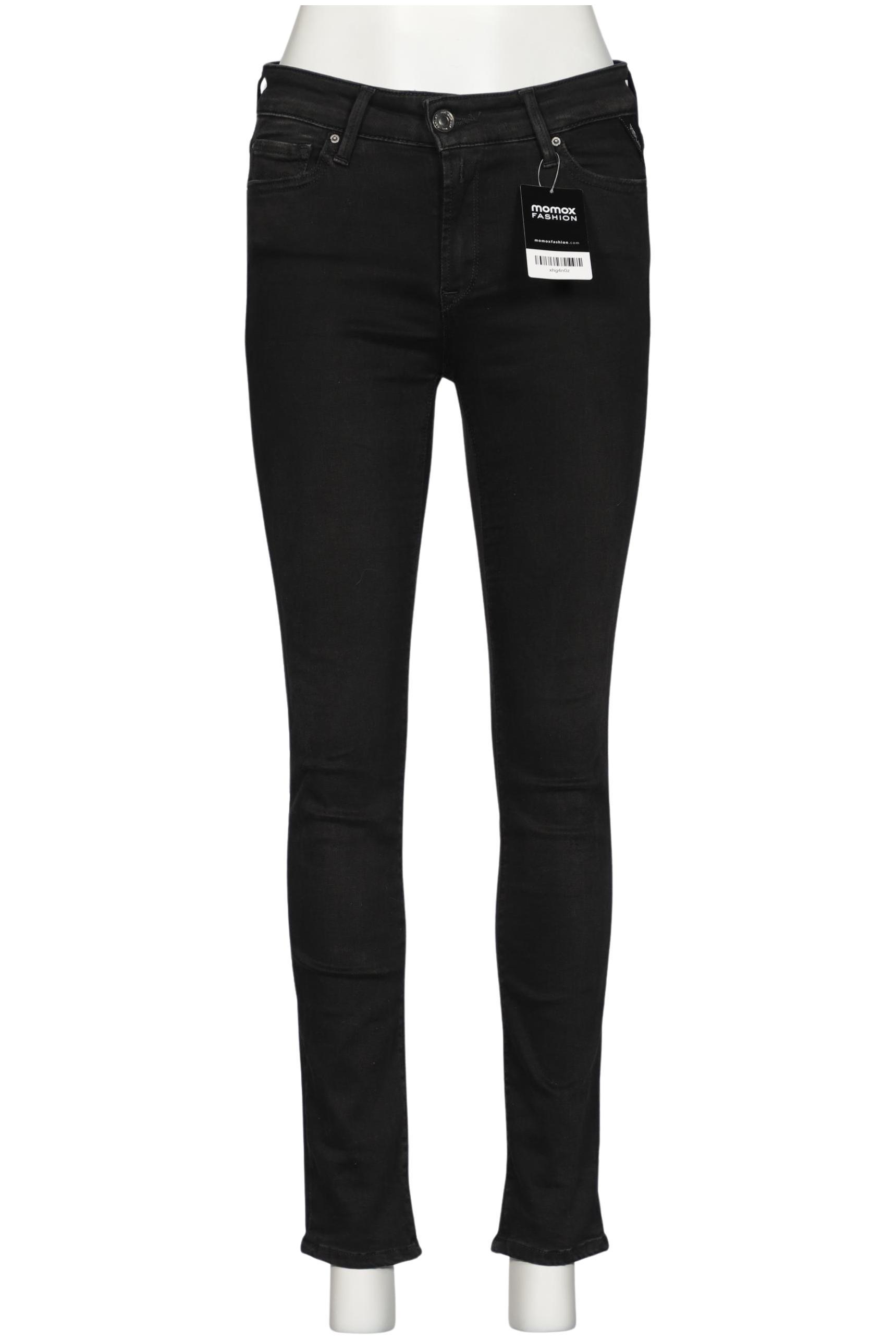 

Replay Damen Jeans, schwarz, Gr. 29