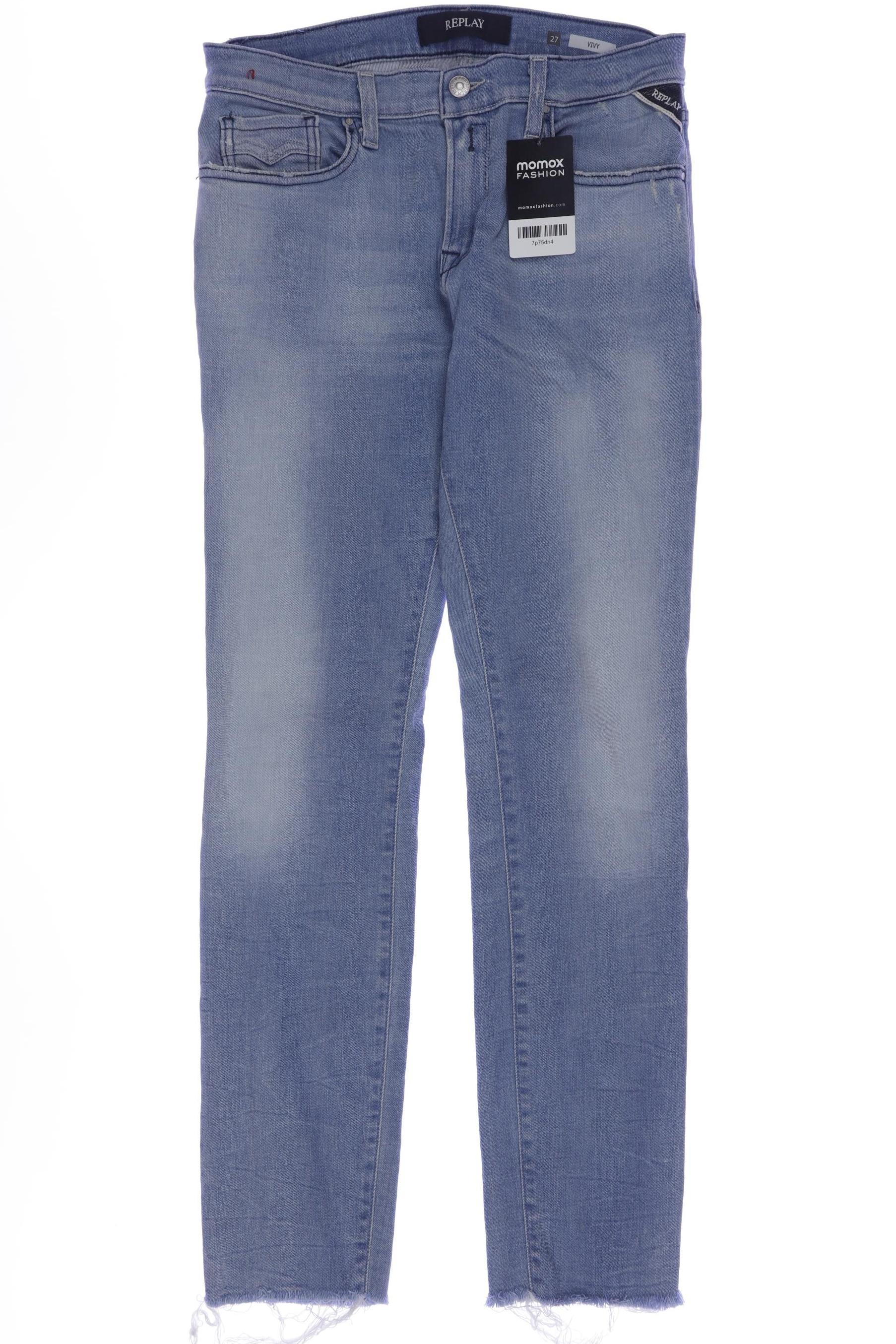 

Replay Damen Jeans, blau, Gr. 27