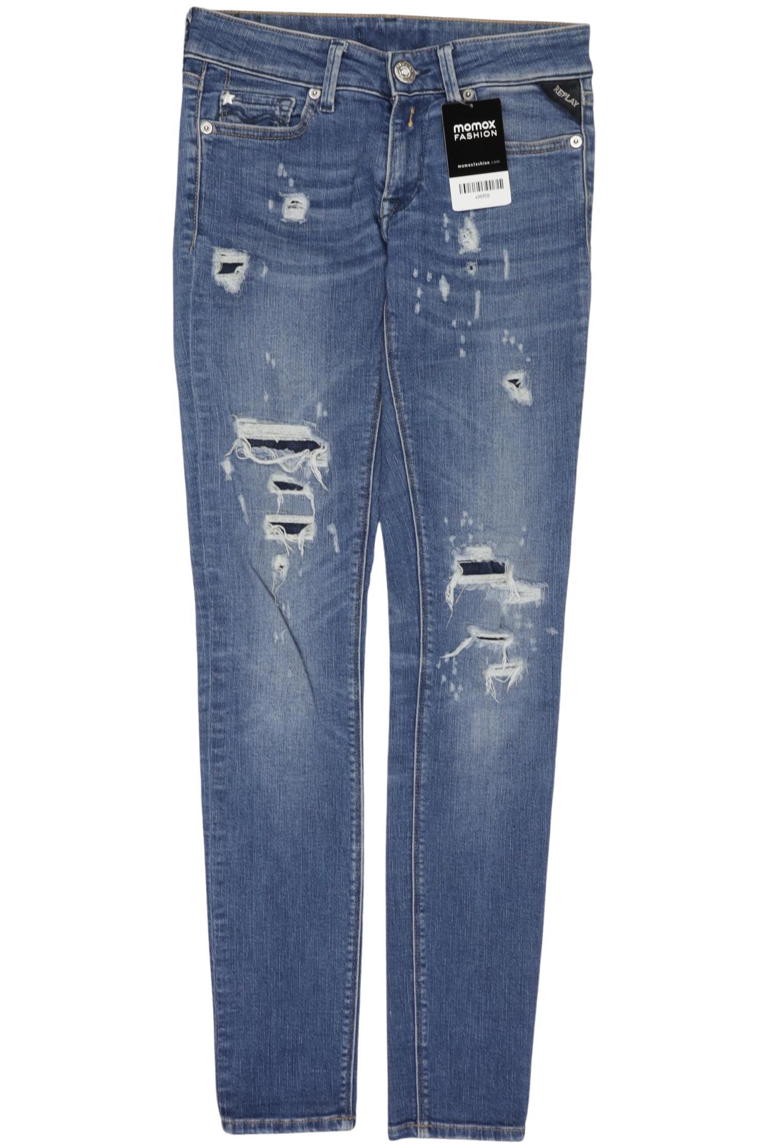 

Replay Damen Jeans, blau, Gr. 25