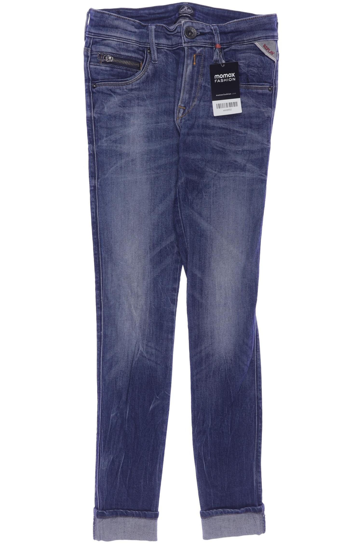 

Replay Damen Jeans, blau, Gr. 25