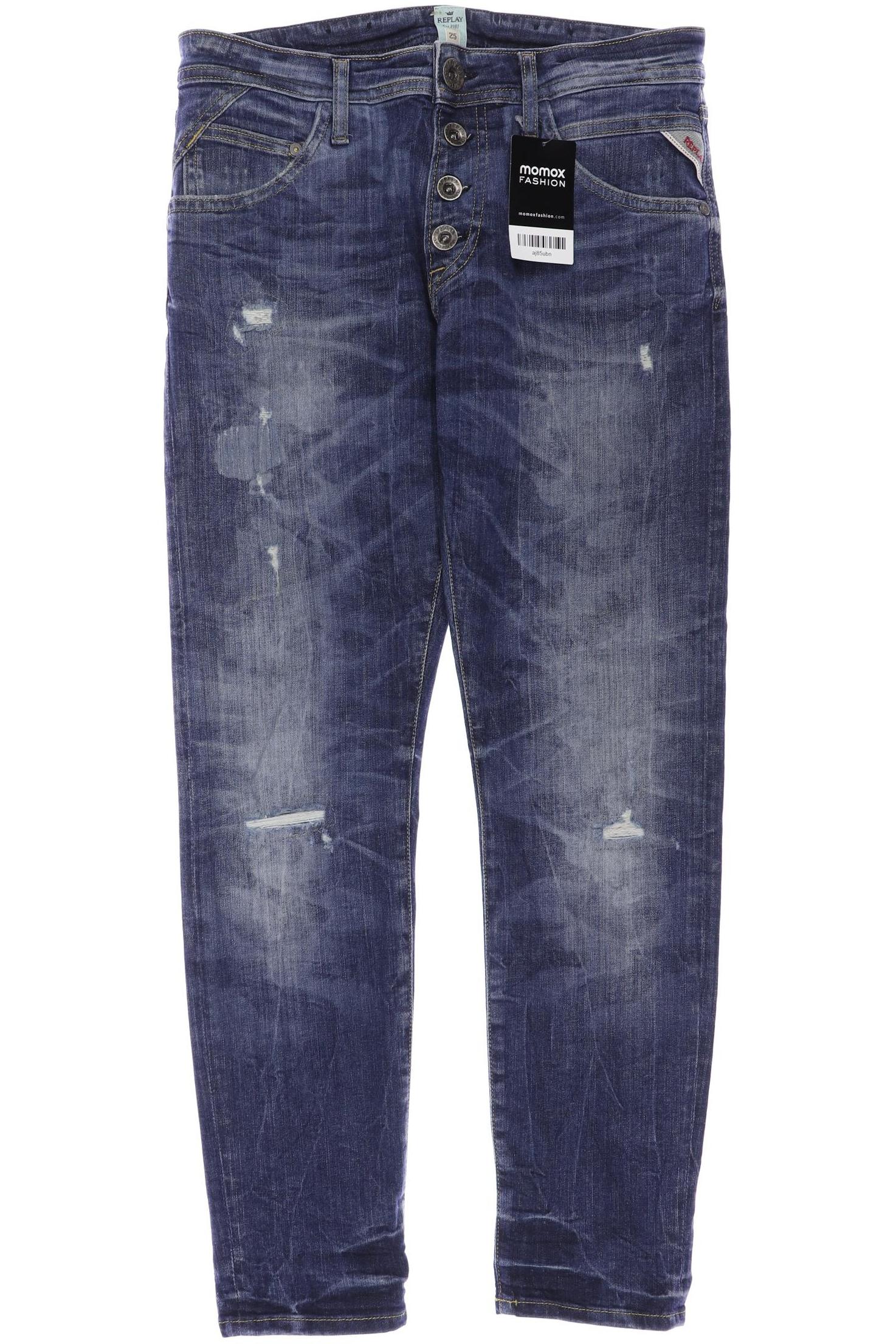 

Replay Damen Jeans, marineblau, Gr. 25