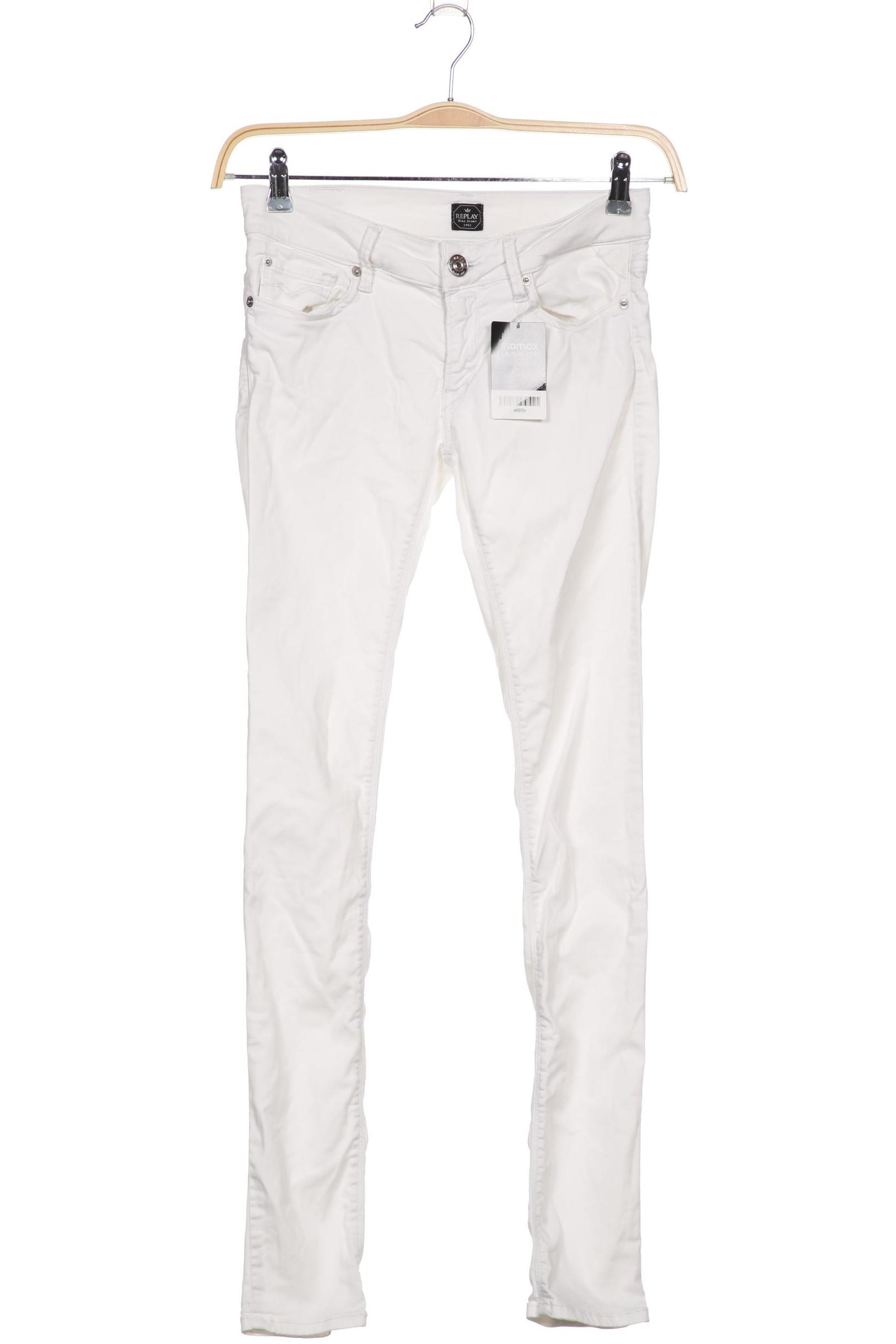 

Replay Damen Jeans, weiß