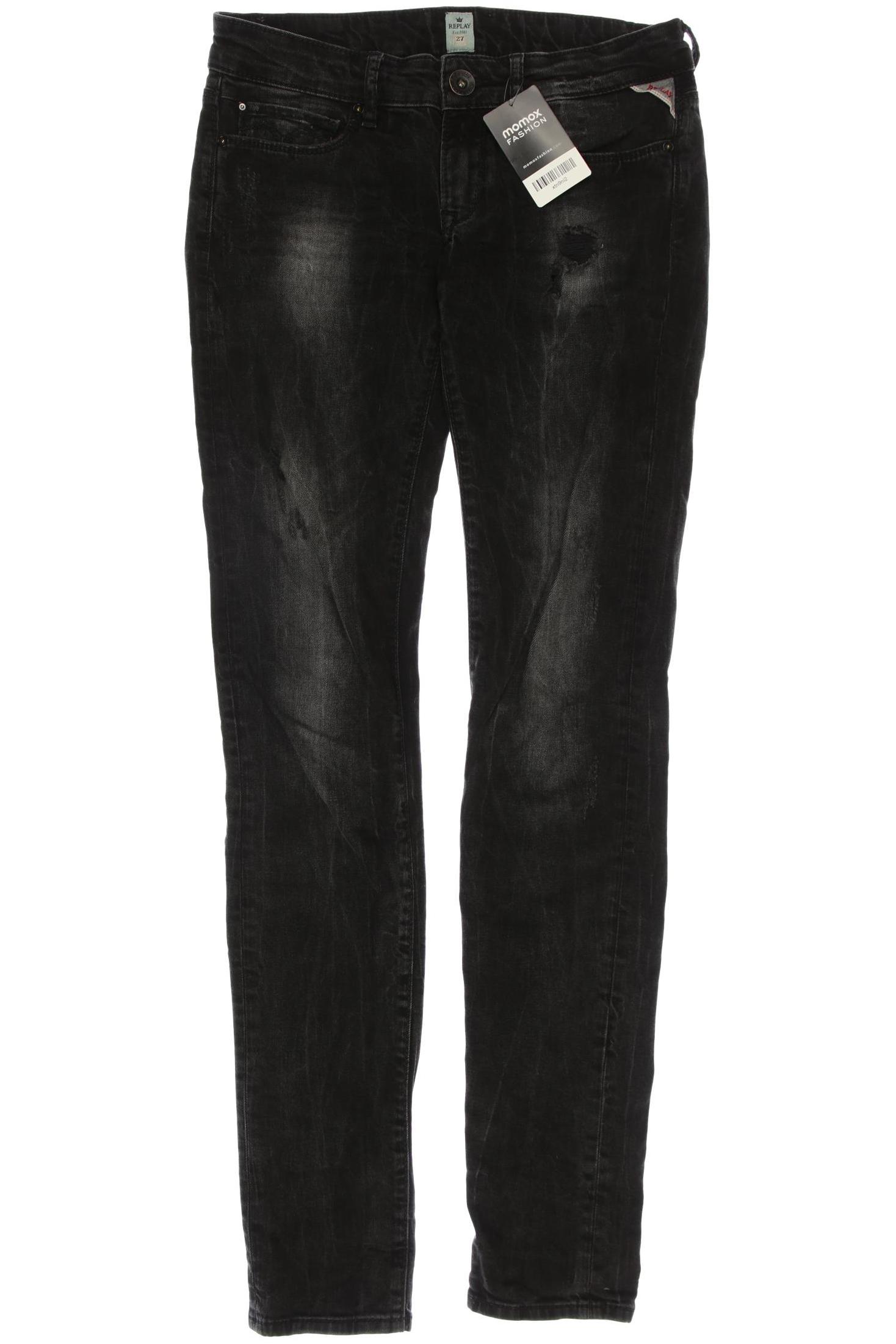 

Replay Damen Jeans, grau