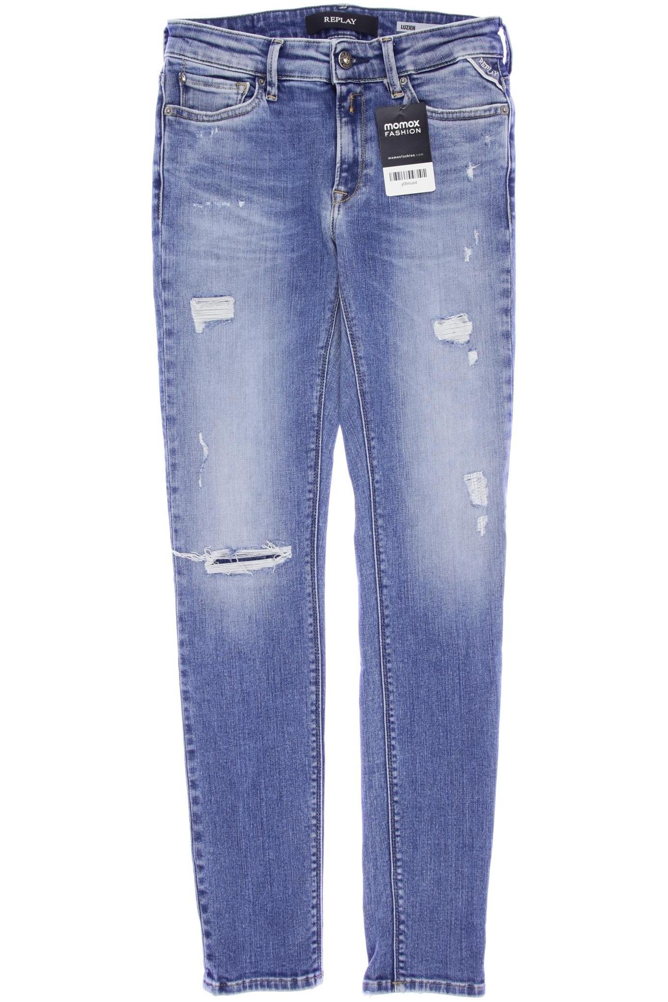 

Replay Damen Jeans, blau, Gr. 25