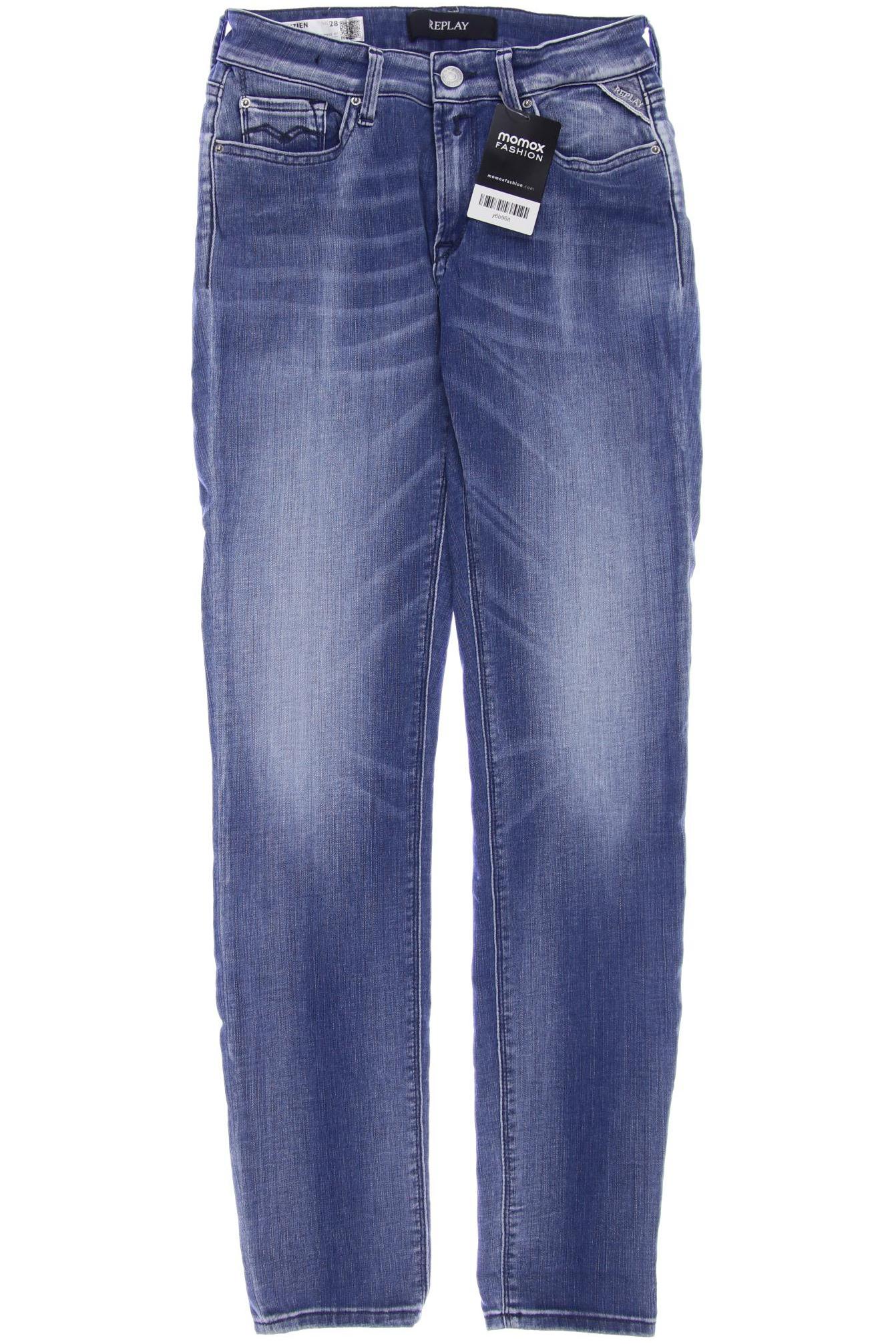 

Replay Damen Jeans, blau