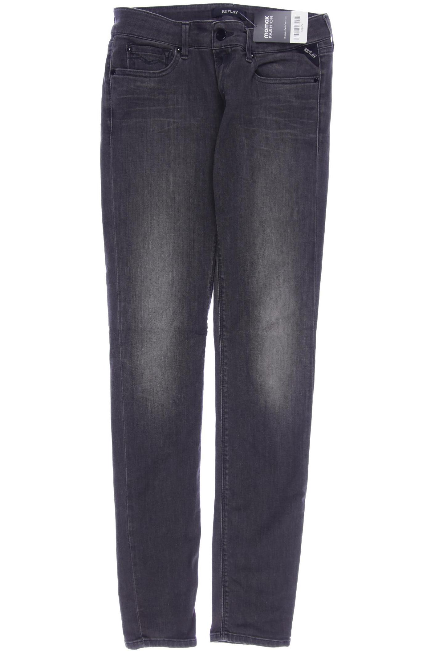 

Replay Damen Jeans, grau, Gr. 28