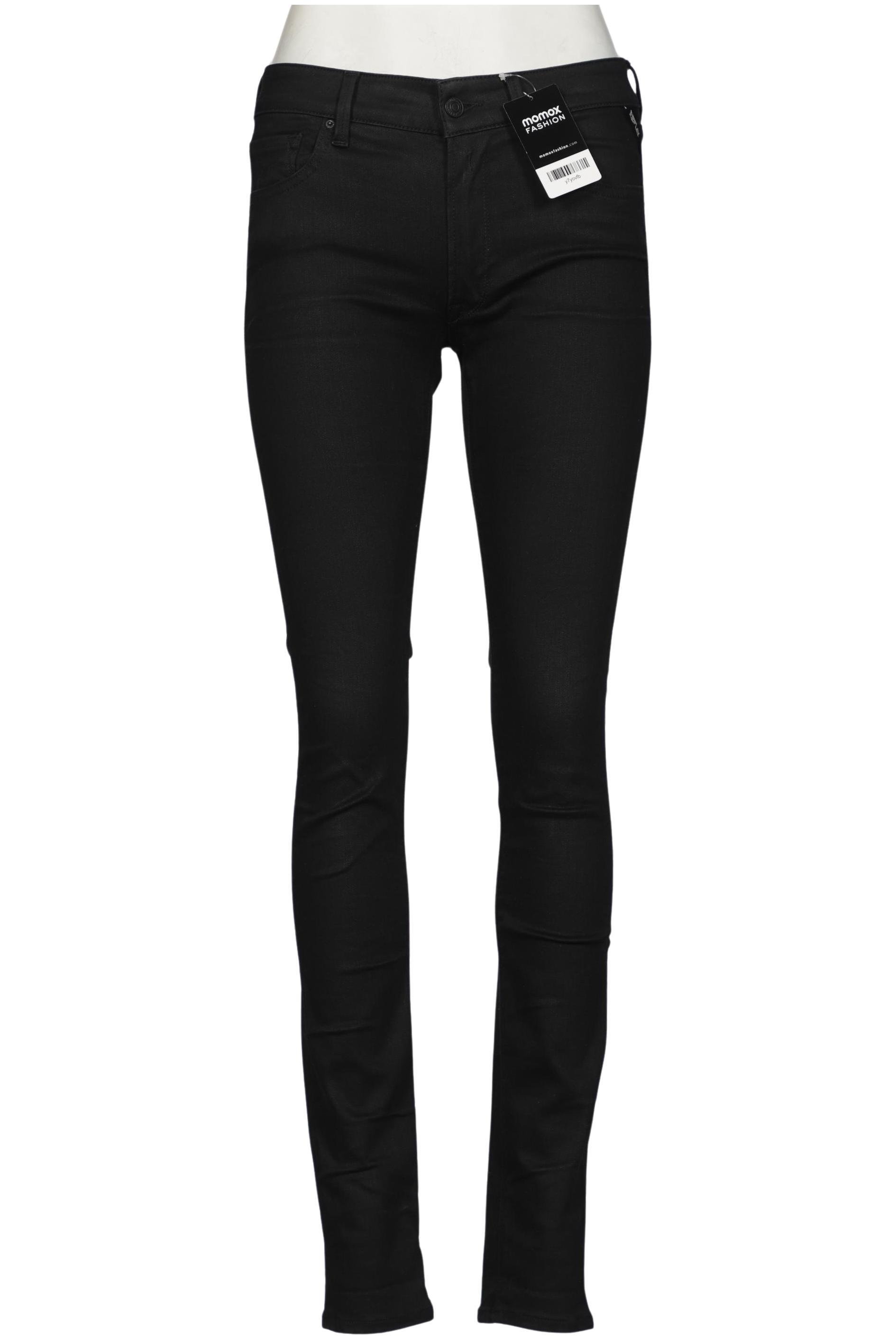 

Replay Damen Jeans, schwarz, Gr. 30
