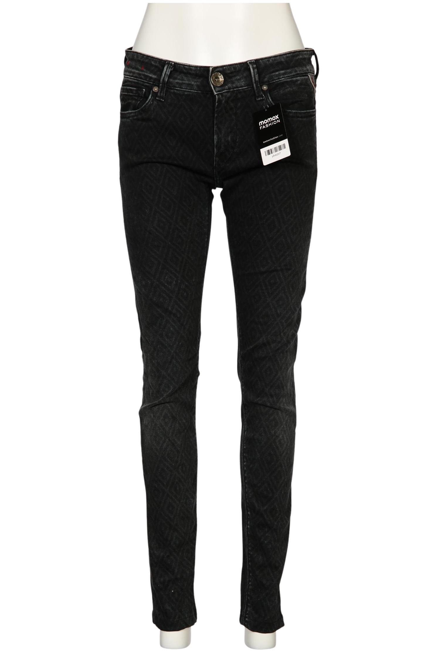 

Replay Damen Jeans, schwarz, Gr. 28