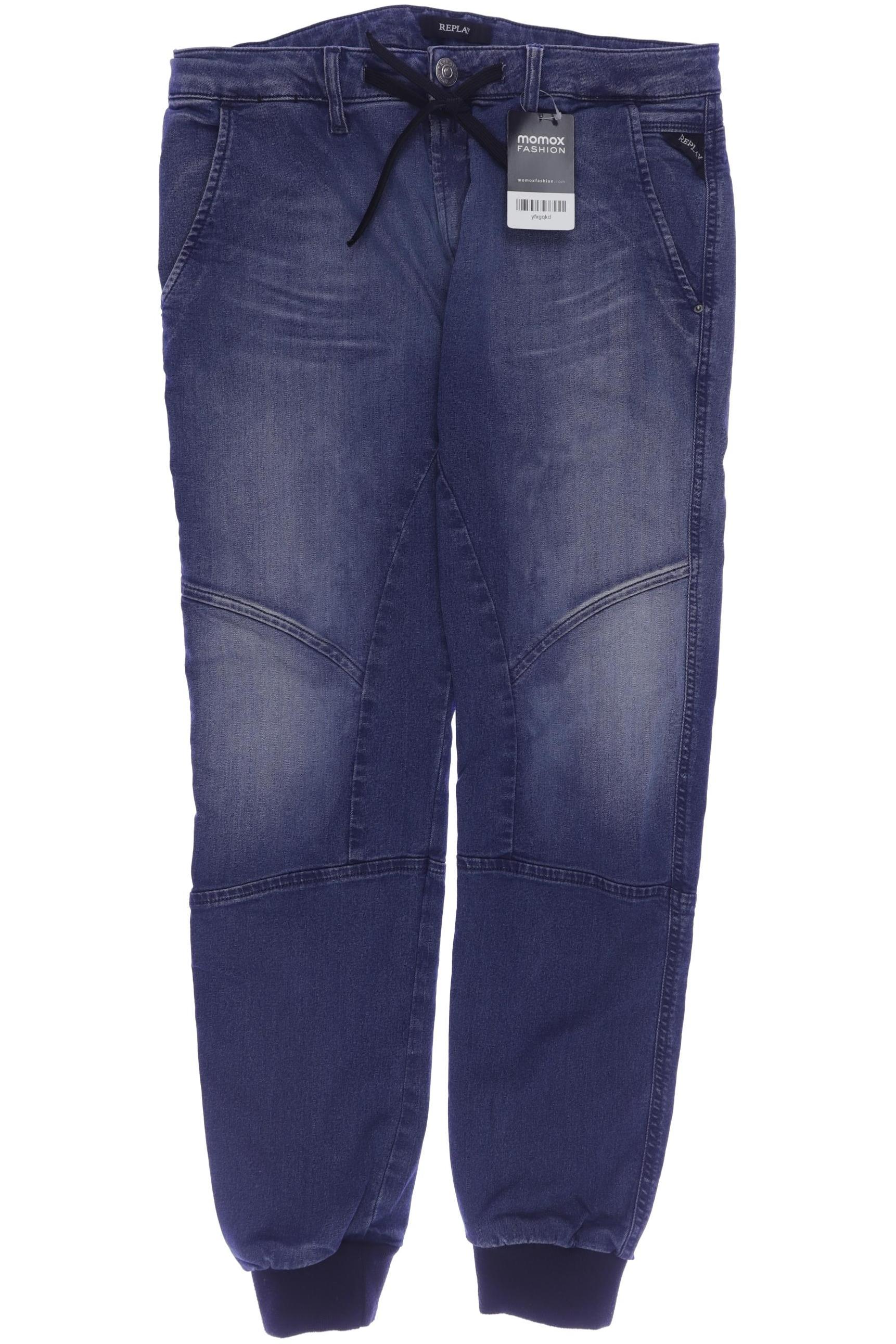 

Replay Damen Jeans, marineblau, Gr. 30