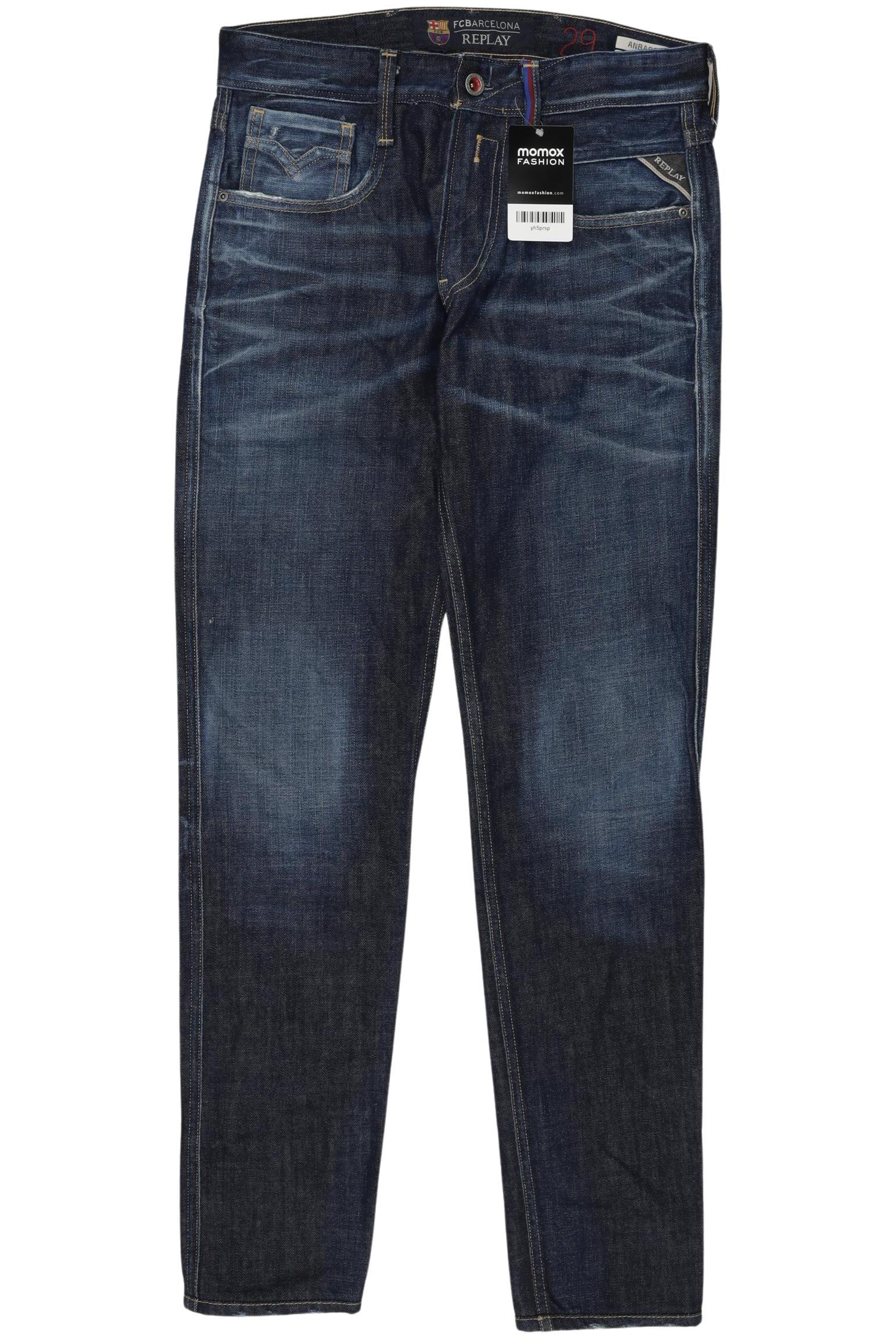 

Replay Damen Jeans, marineblau, Gr. 29