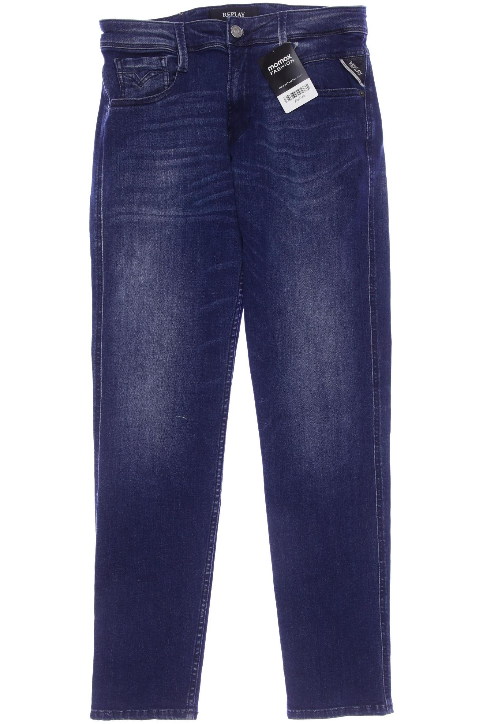 

Replay Damen Jeans, marineblau, Gr. 30
