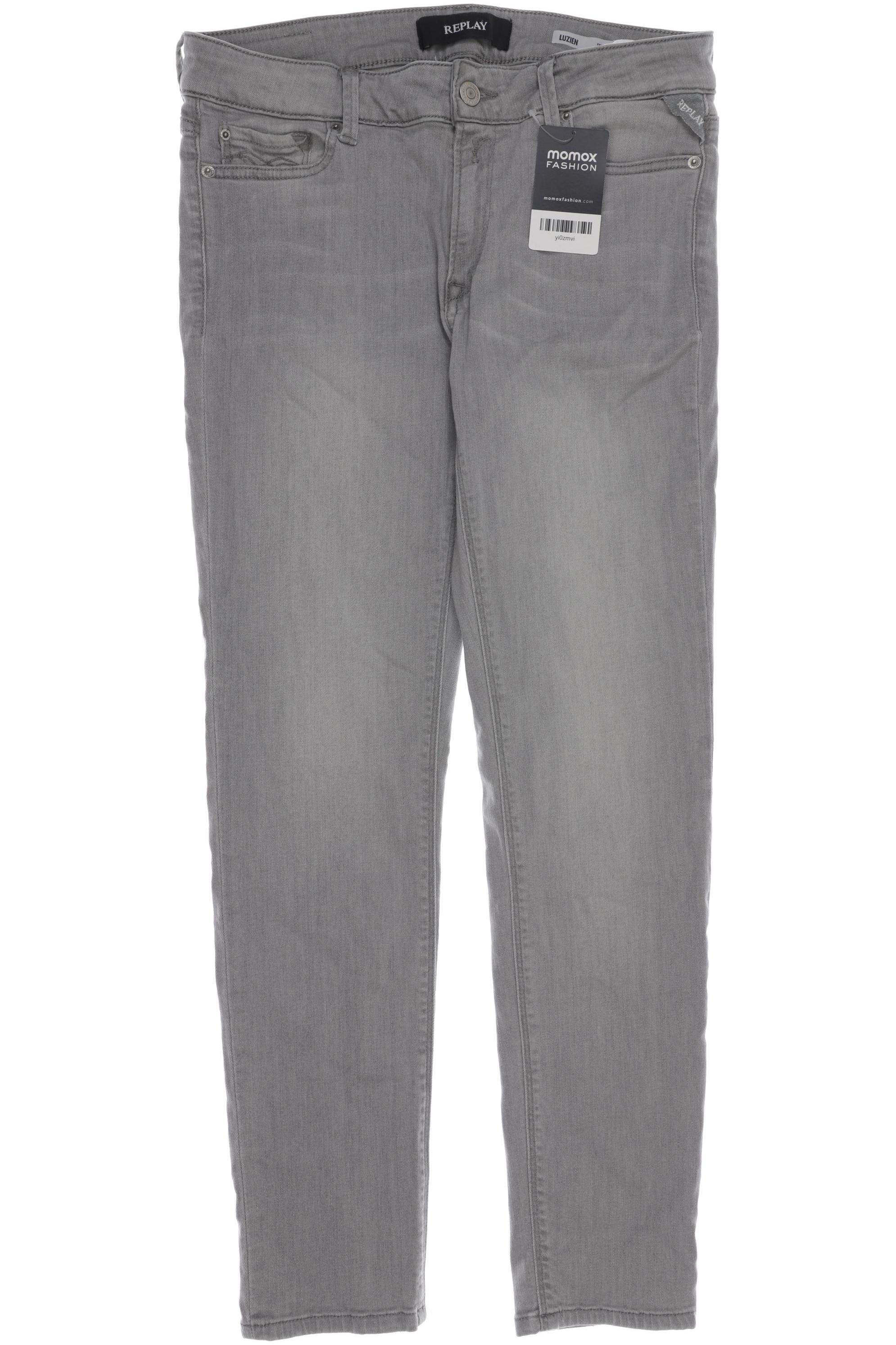 

Replay Damen Jeans, grau, Gr. 29