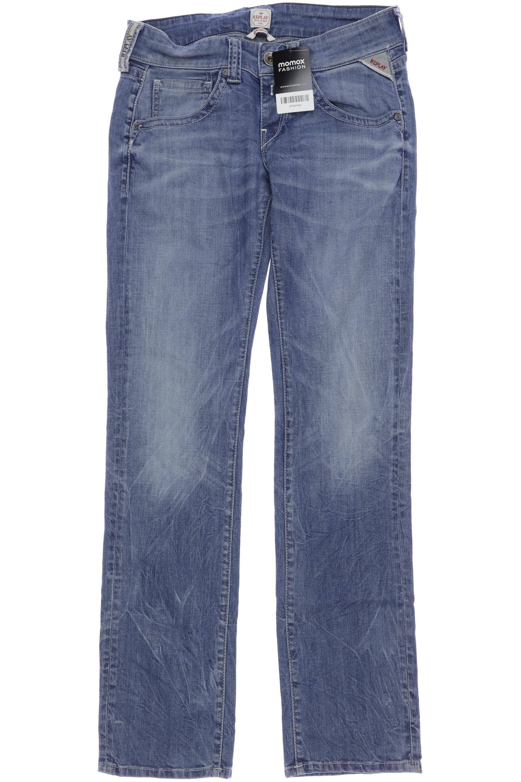 

Replay Damen Jeans, blau, Gr. 27