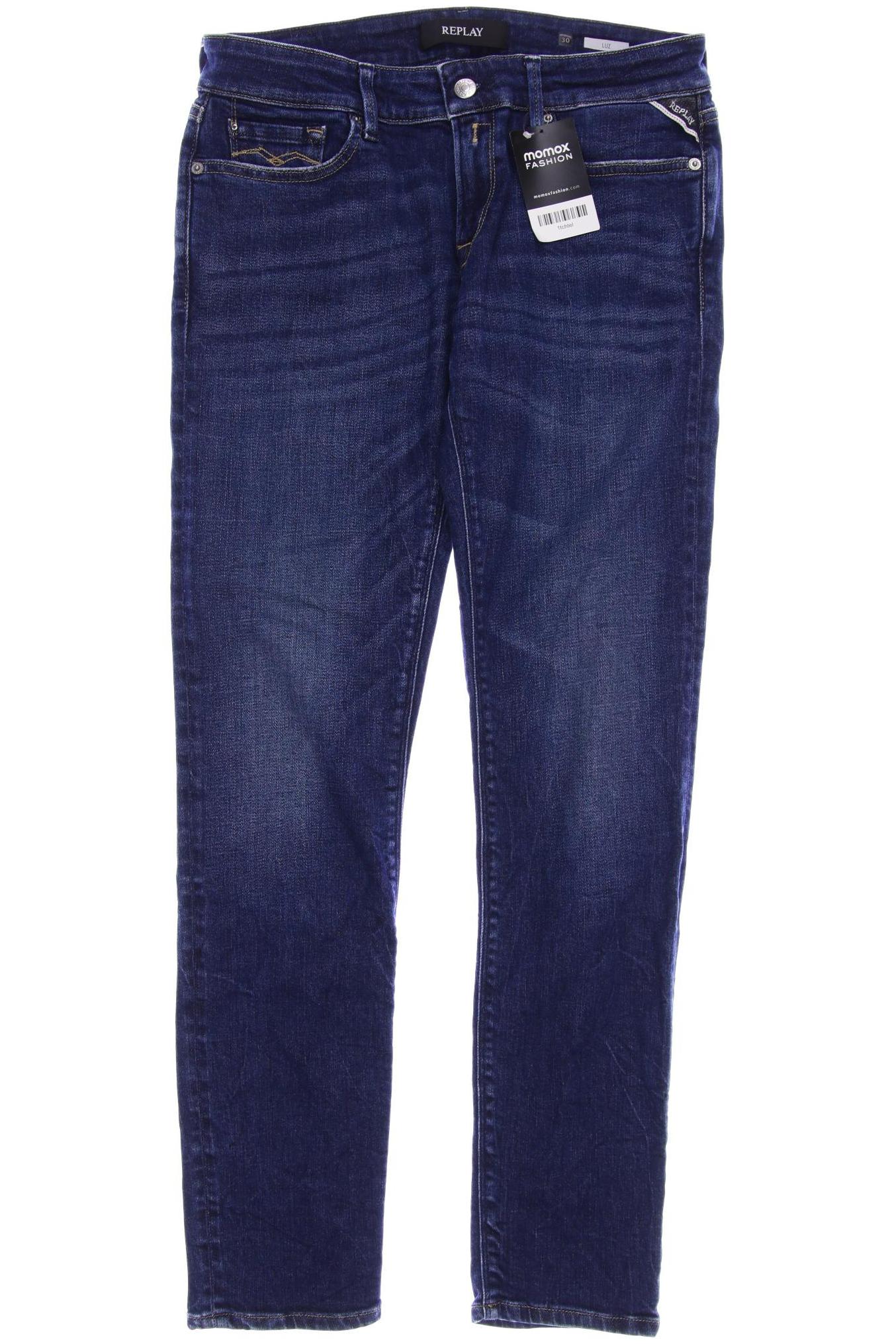 

Replay Damen Jeans, blau