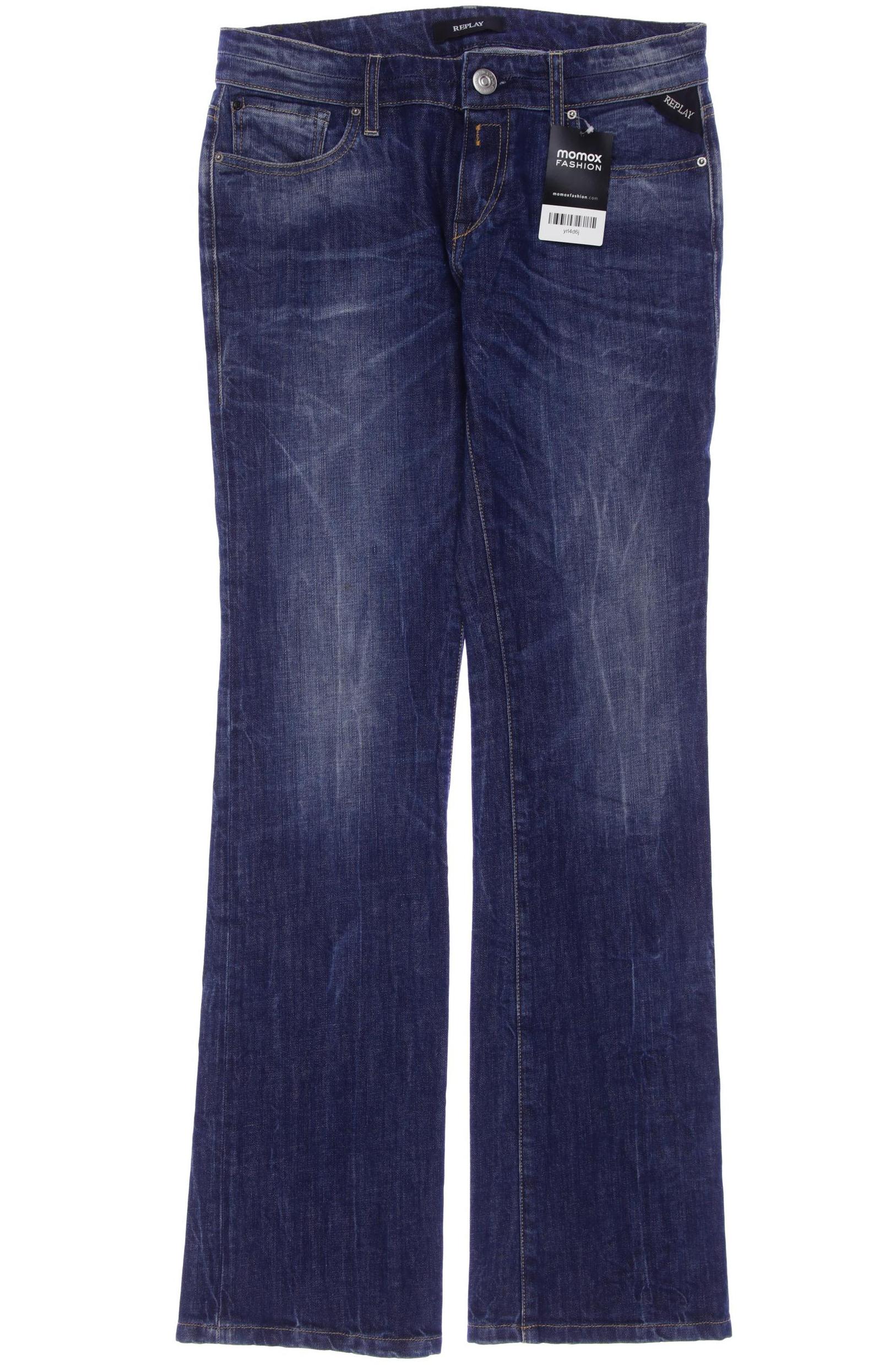 

Replay Damen Jeans, marineblau, Gr. 30