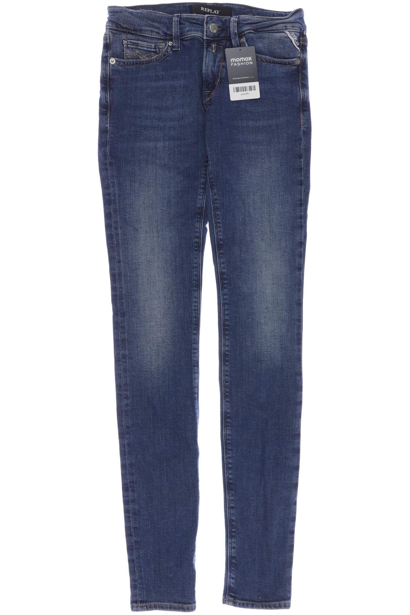 

Replay Damen Jeans, blau, Gr. 24