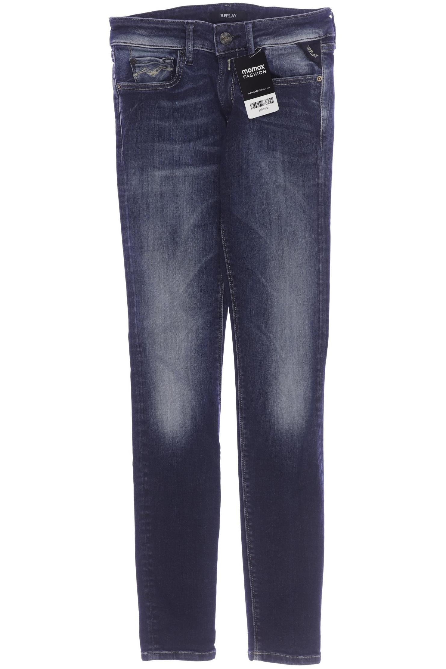 

Replay Damen Jeans, blau, Gr. 24