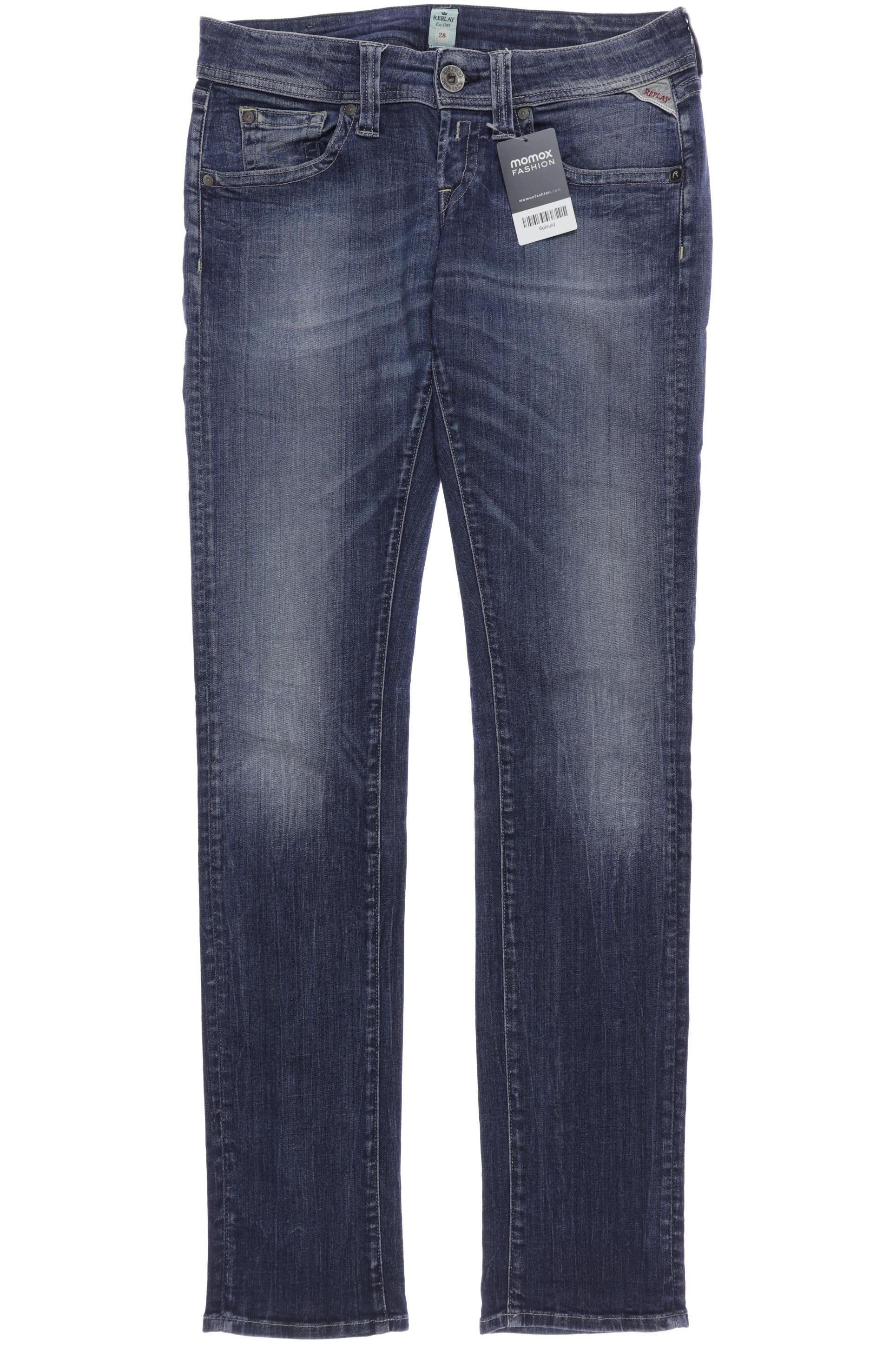 

Replay Damen Jeans, blau, Gr. 28