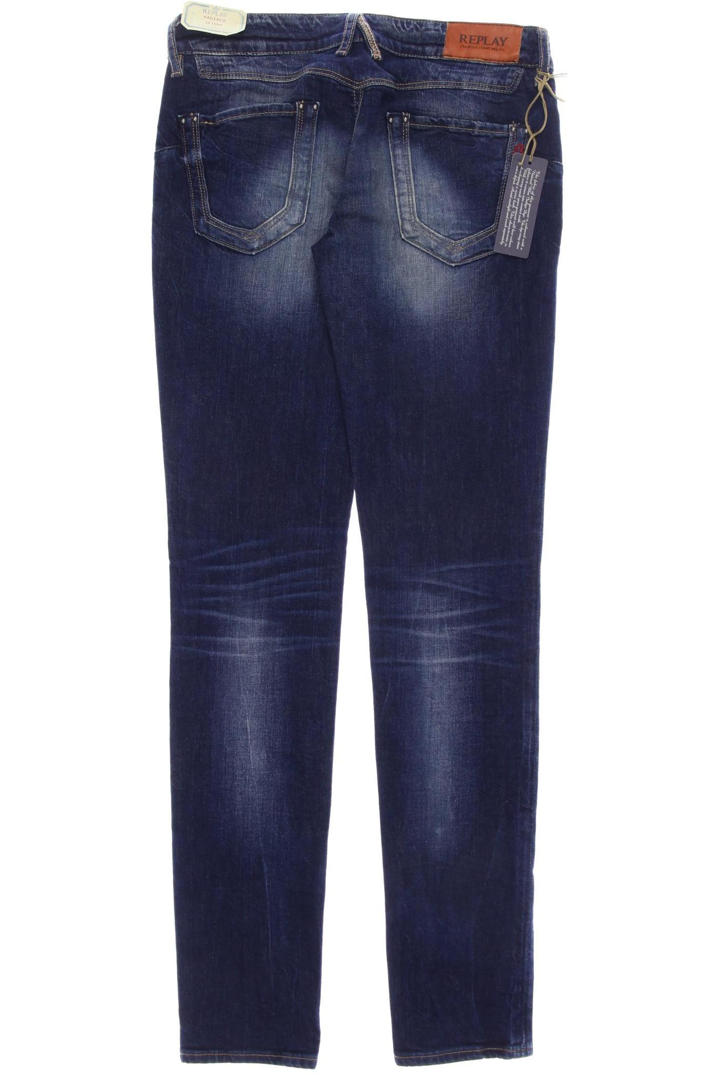 

Replay Damen Jeans, marineblau, Gr. 26